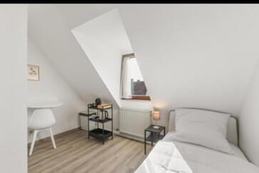 Monteur-Zimmer - Baden-Württemberg - kostengünstige Wohnungen für Monteure in Heilbronn Zentrum, Küche, Badezimmer, Smart TV und WiFi
