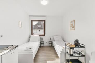 Monteur-Zimmer - Baden-Württemberg - 30 Monteur Zimmer in Heilbronn, WiFi, Smart TV, Einzelbetten