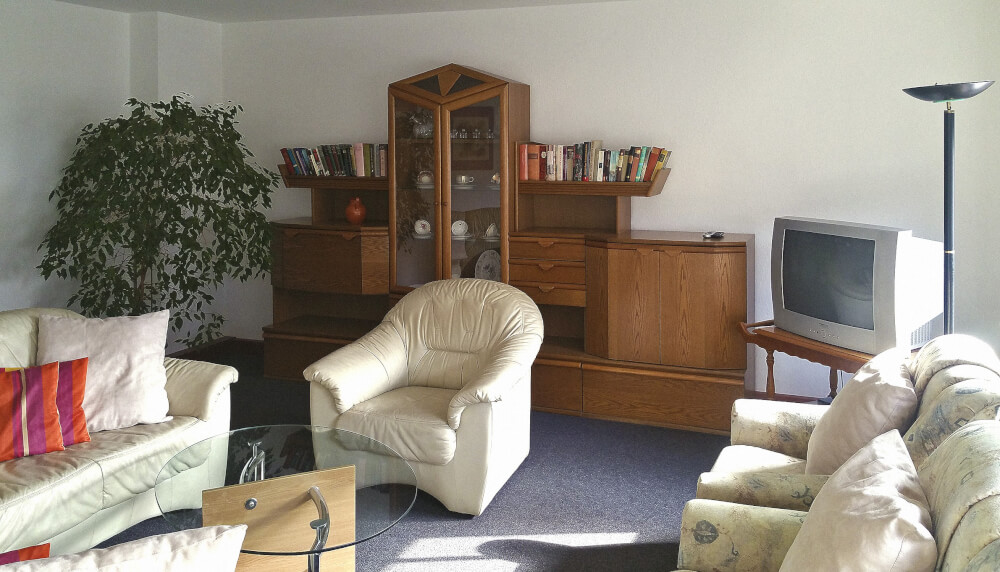 Monteur-Zimmer - WIFI / Internet - Köln, Bonn, Eifel ... - Wohnzimmer 2. OG - Appartementvermietung von der Gracht in 52428 Jülich