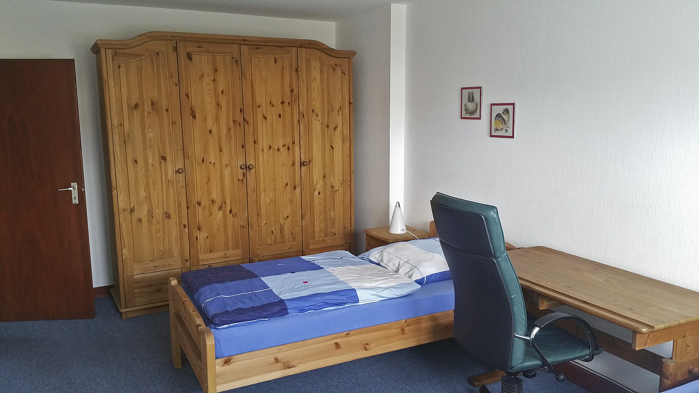 MonteurZimmer: Schlafzimmer mit 2 EB 2.OG - Appartementvermietung von der Gracht in 52428 Jülich