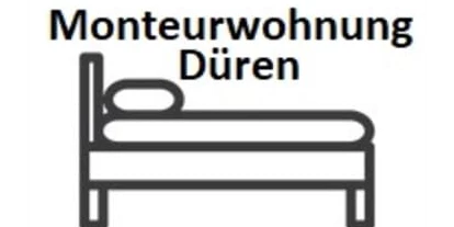 Monteur-Zimmer - Heinsberg - Monteurwohnung für max. 6 Pers. in Düren