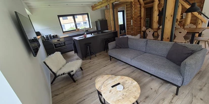 Monteur-Zimmer - Küche - Österreich - Wohnzimmer - Trahütti Premium Lodges