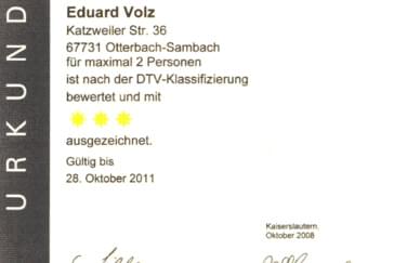 Monteur-Zimmer - Rheinland-Pfalz - Haus Volz