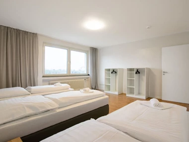 MonteurZimmer: Tolstov Apartments - vollausgestattete Küche, free WLAN Waschmaschine in 40667 Meerbusch
