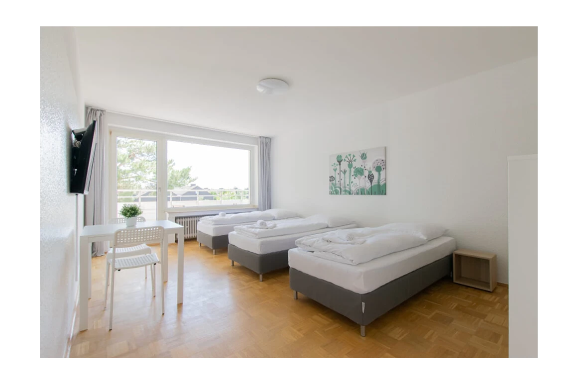 MonteurZimmer: Tolstov Apartments - vollausgestattete Küche, free WLAN Waschmaschine in 40667 Meerbusch
