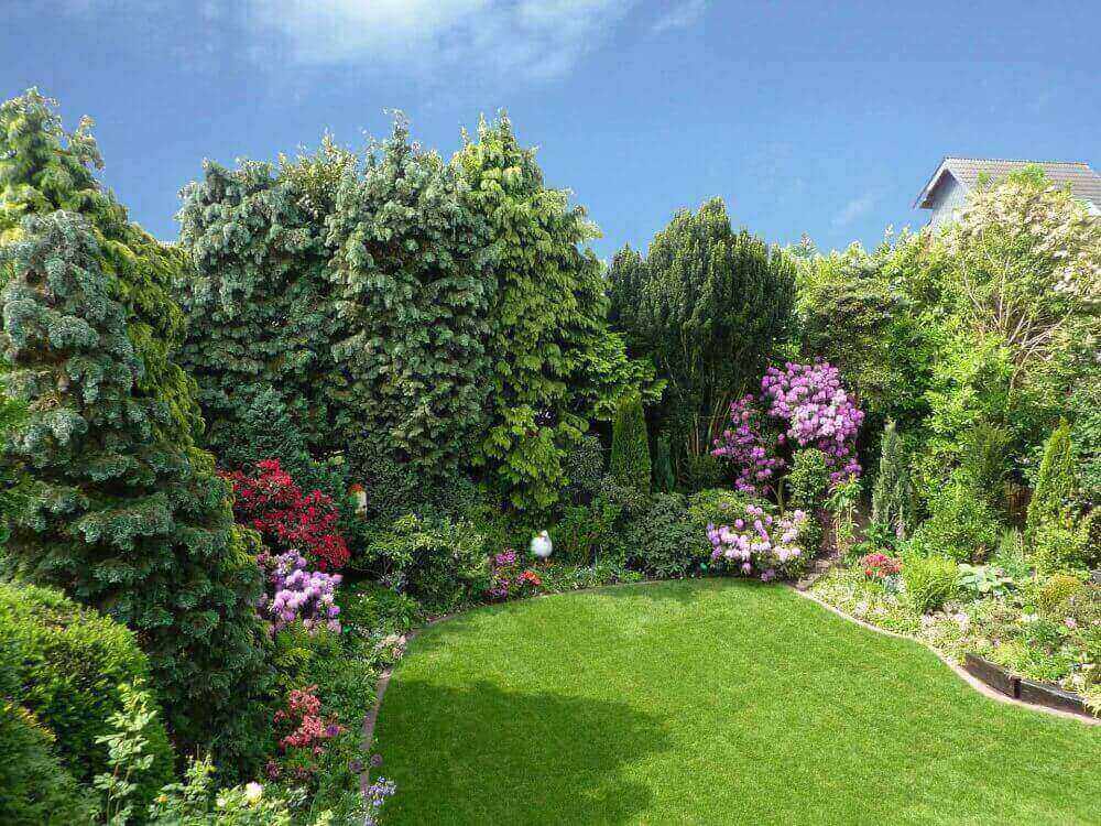 Monteur-Zimmer - Korschenbroich - Gartenansich O.G. - Gästehaus Hegger in Meerbusch bei Düsseldorf, Krefeld und Neuss. in 40670 Meerbusch