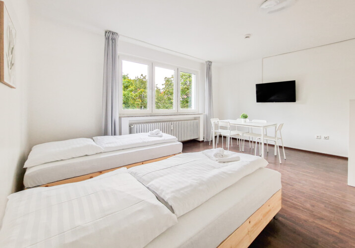 Monteur-Zimmer - Langenfeld (Mettmann) - RAJ Living Monteurwohnungen - Hochwertige Wohnungen für Monteure in besten Lagen