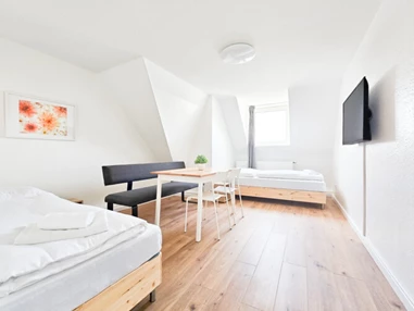 MonteurZimmer: Tolstov Apartment Monteurwohnungen - Komfort für Monteure – Hier fühlt sich jeder wie zuhause