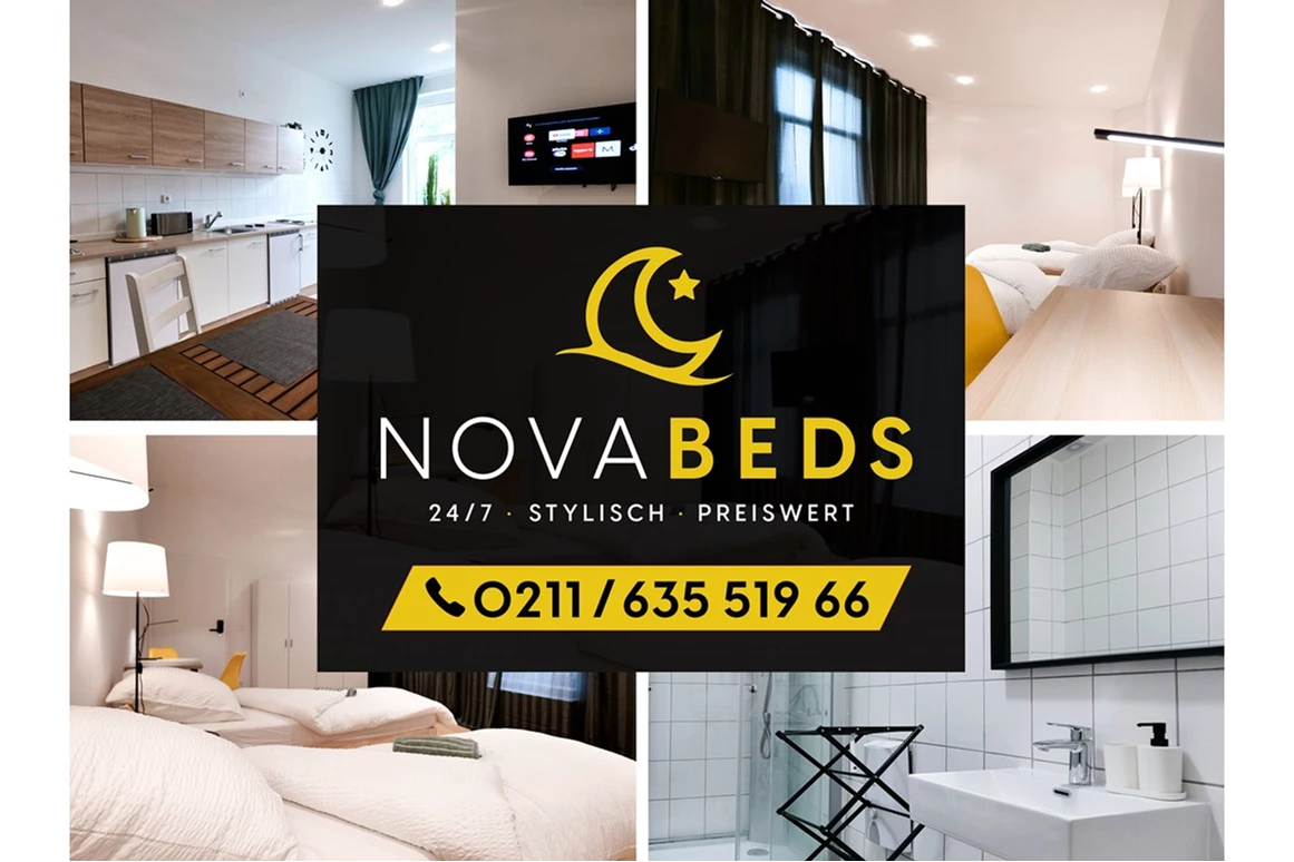 MonteurZimmer: NOVA BEDS Neue Monteurwohnungen im Haus Weseler, Duisburg-Walsum