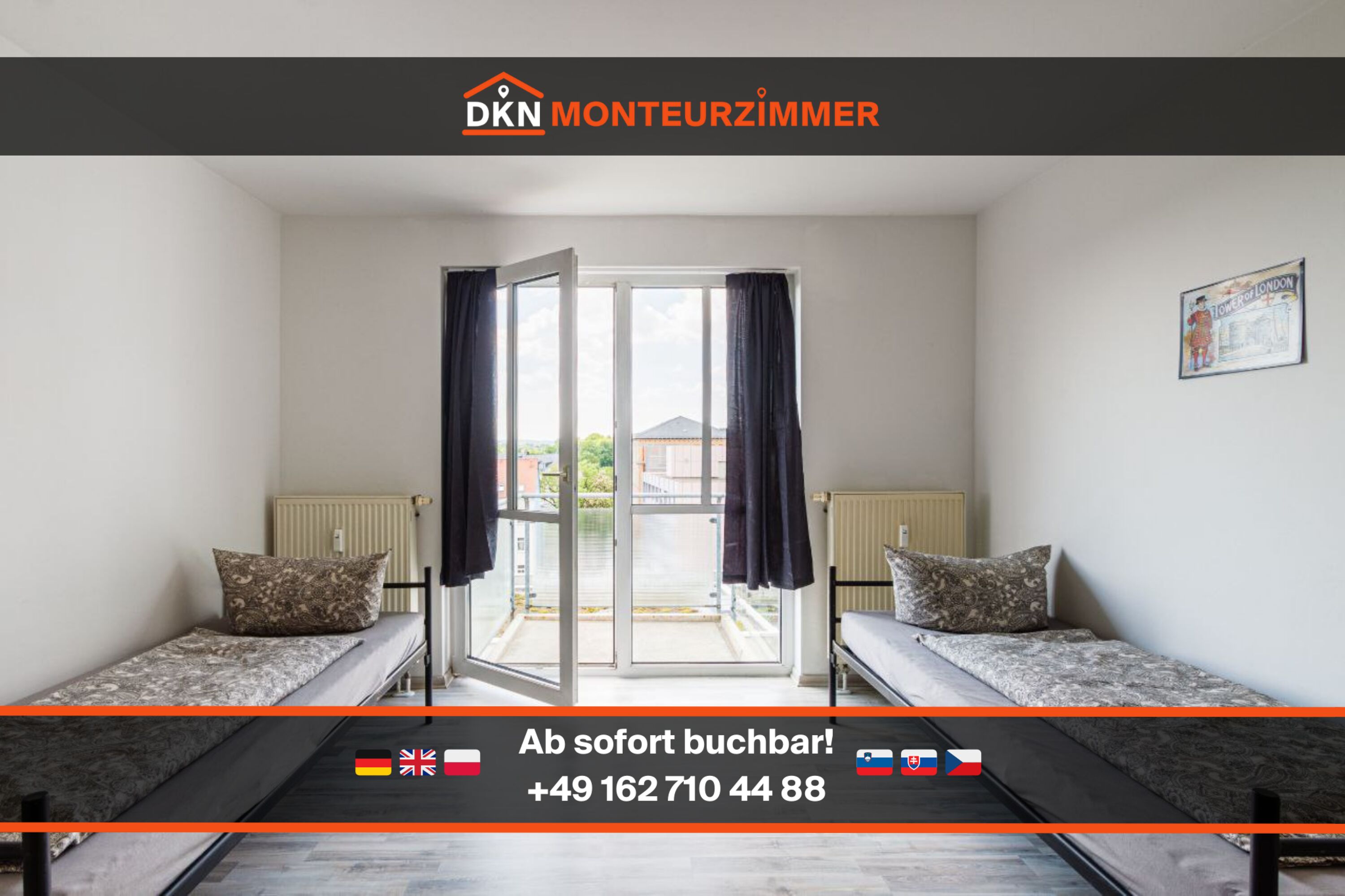 Monteur-Zimmer - Colditz - DKN | Ihre Monteurzimmer-Lösung in Chemnitz | Sofort frei