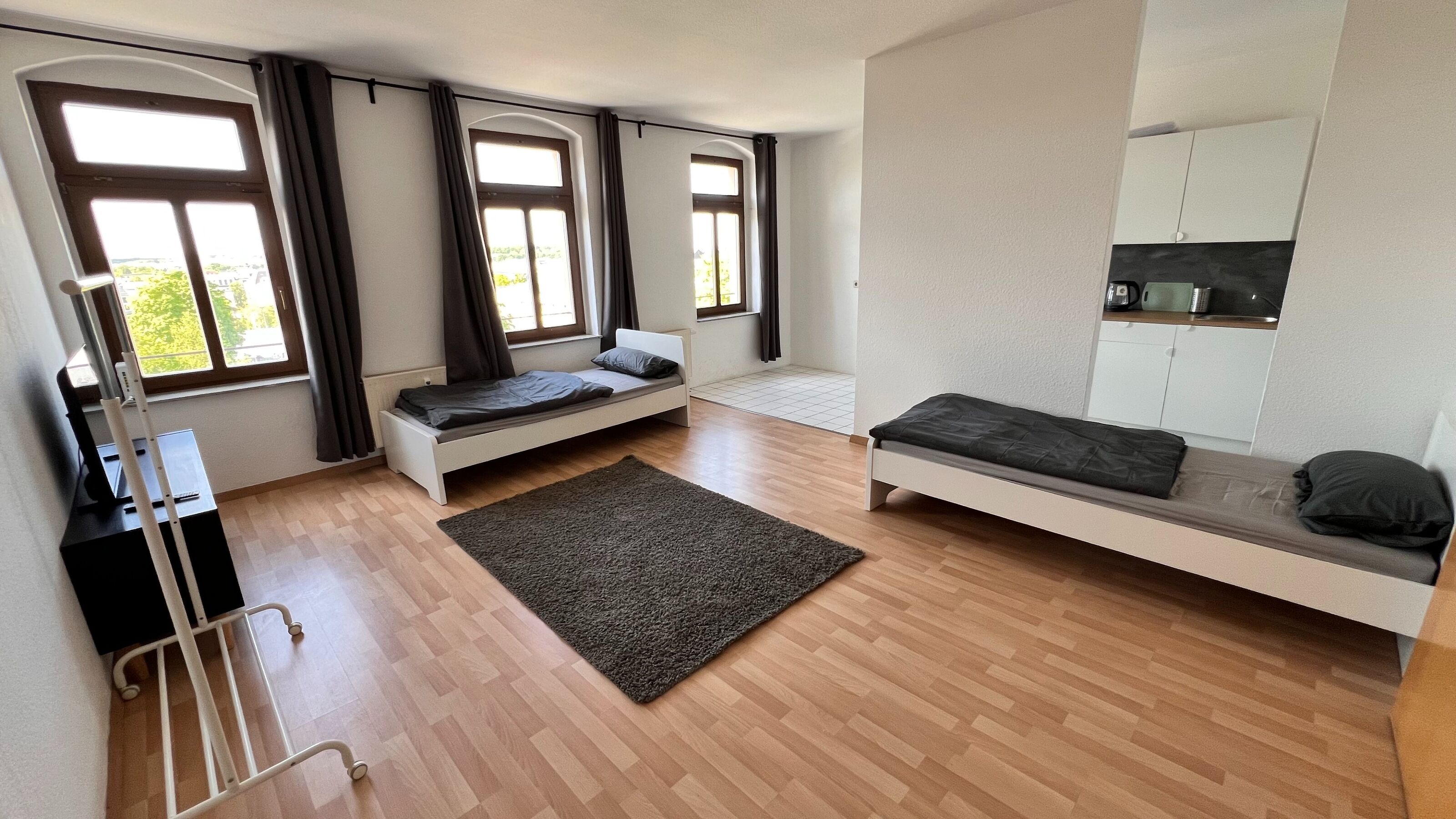 Monteur-Zimmer - Colditz - Wohnwerk54 -Monteurunterkunft in Chemnitz + Bad + Küche