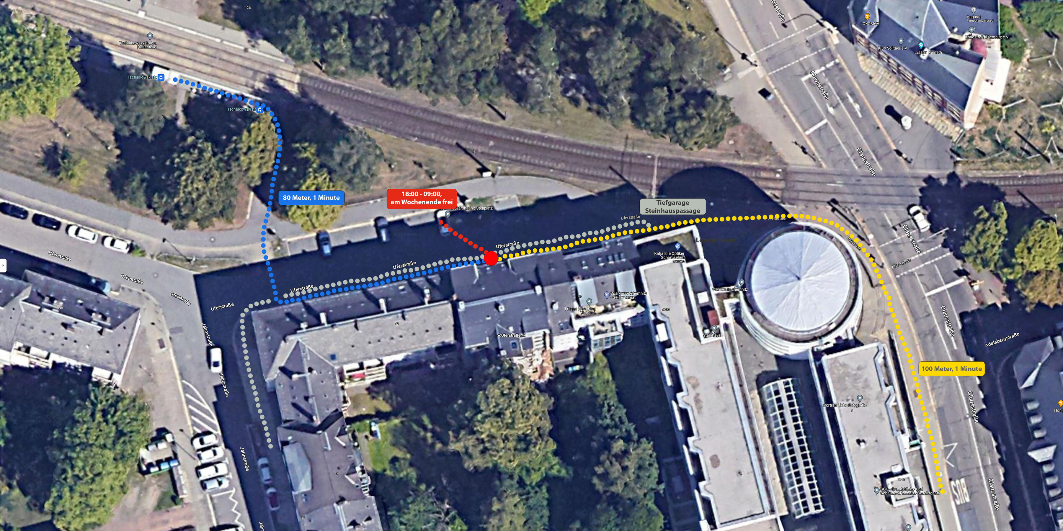 Monteur-Zimmer - Colditz - Uferstr. 44