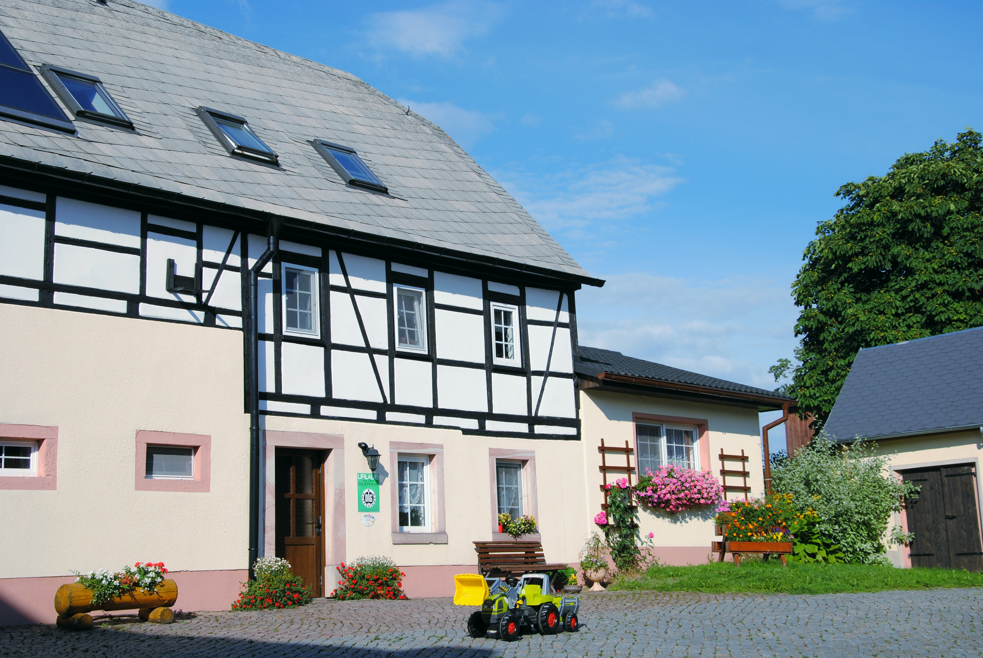 Monteur-Zimmer - Parkplatz: eigener Parkplatz für PKW vorhanden - Deutschland - Ferienhof Kaltofen