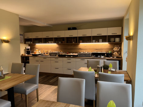 MonteurZimmer: Frühstück im Hotel. Von Dienstag bis Freitag verfügbar. - Aparthotel 1A