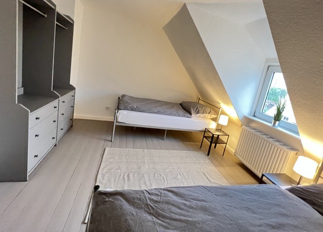 Monteur-Zimmer - Preis pro Nacht - Deutschland - 6-Bett-Appartement in Holzwickede (NRW), Nähe Dortmund-Airport