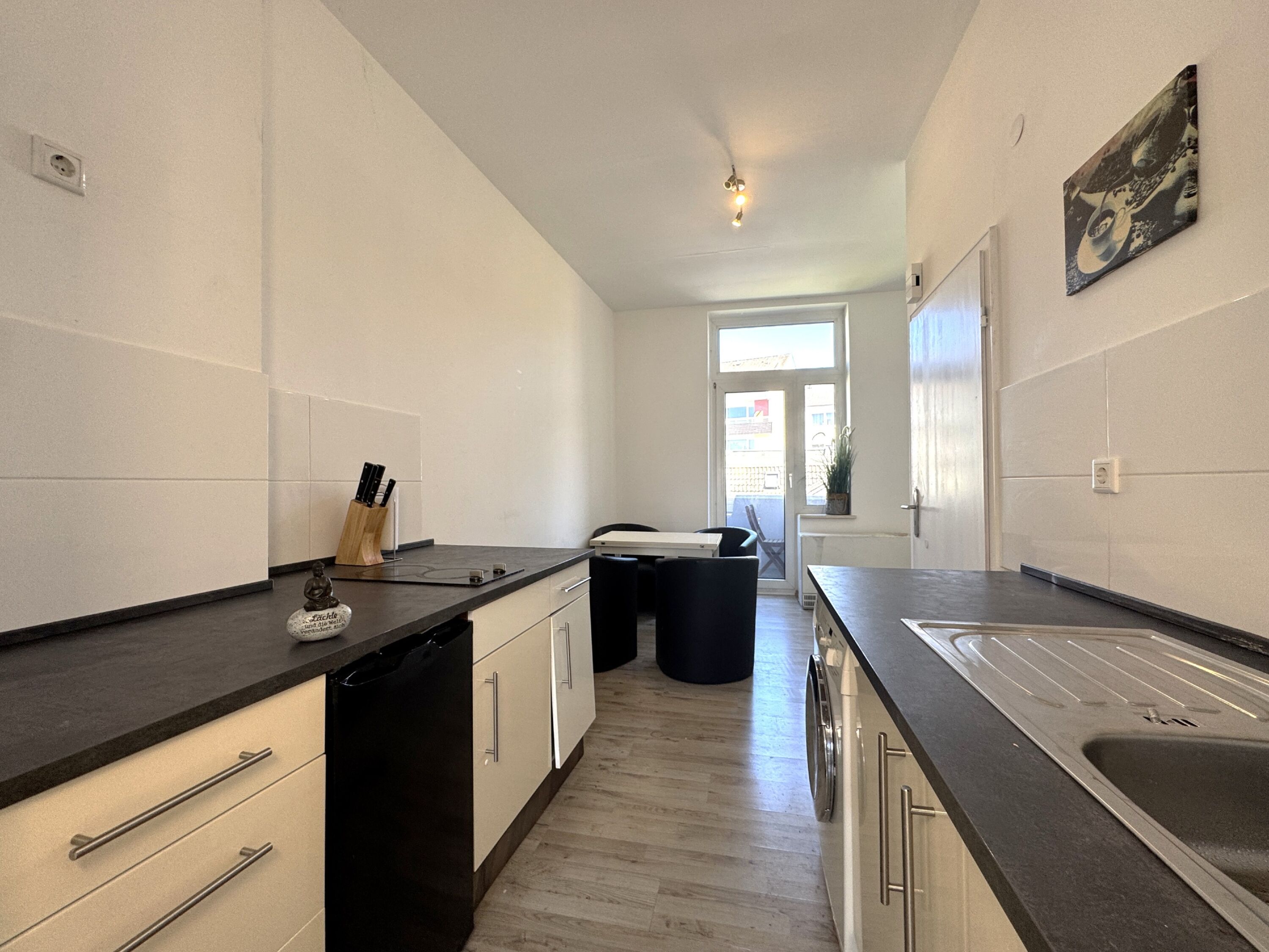 Monteur-Zimmer - Preis pro Nacht - Deutschland - Moderne Monteurwohnung in Dortmund-Hörde: 4 Betten, Balkon,