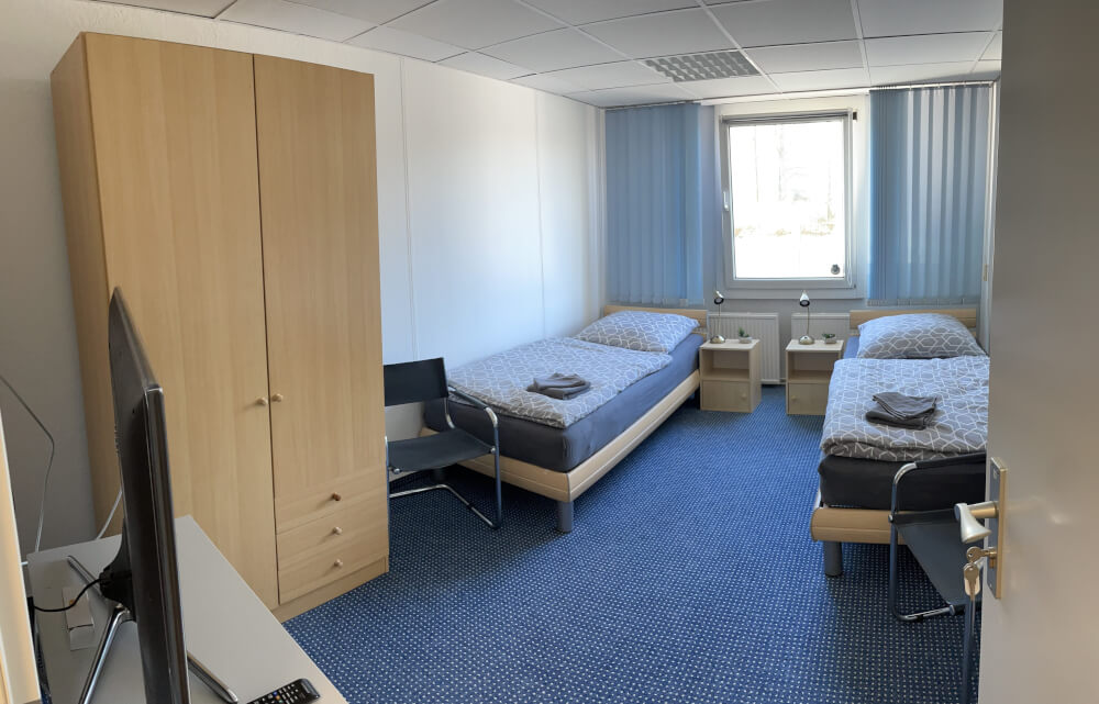 Monteur-Zimmer - Preis pro Nacht - Deutschland - Doppelzimmer, Einzelzimmer Schwerin "Wüstmaxx"