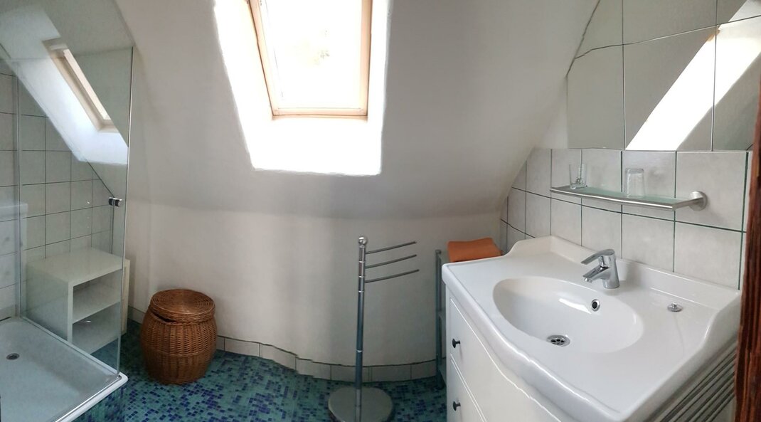 Monteur-Zimmer - Herd - Oberdrosen -  Altes Gehöft am Lormanberg