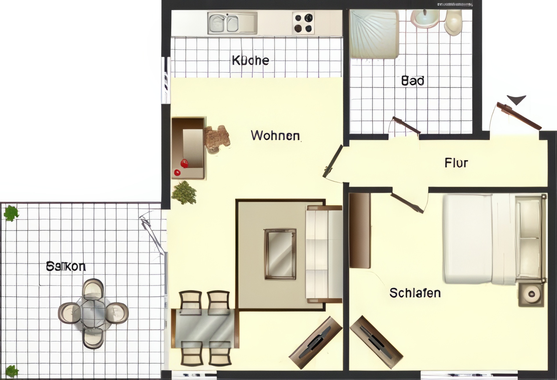 Monteur-Zimmer - Regensburg - Appartements Hanika