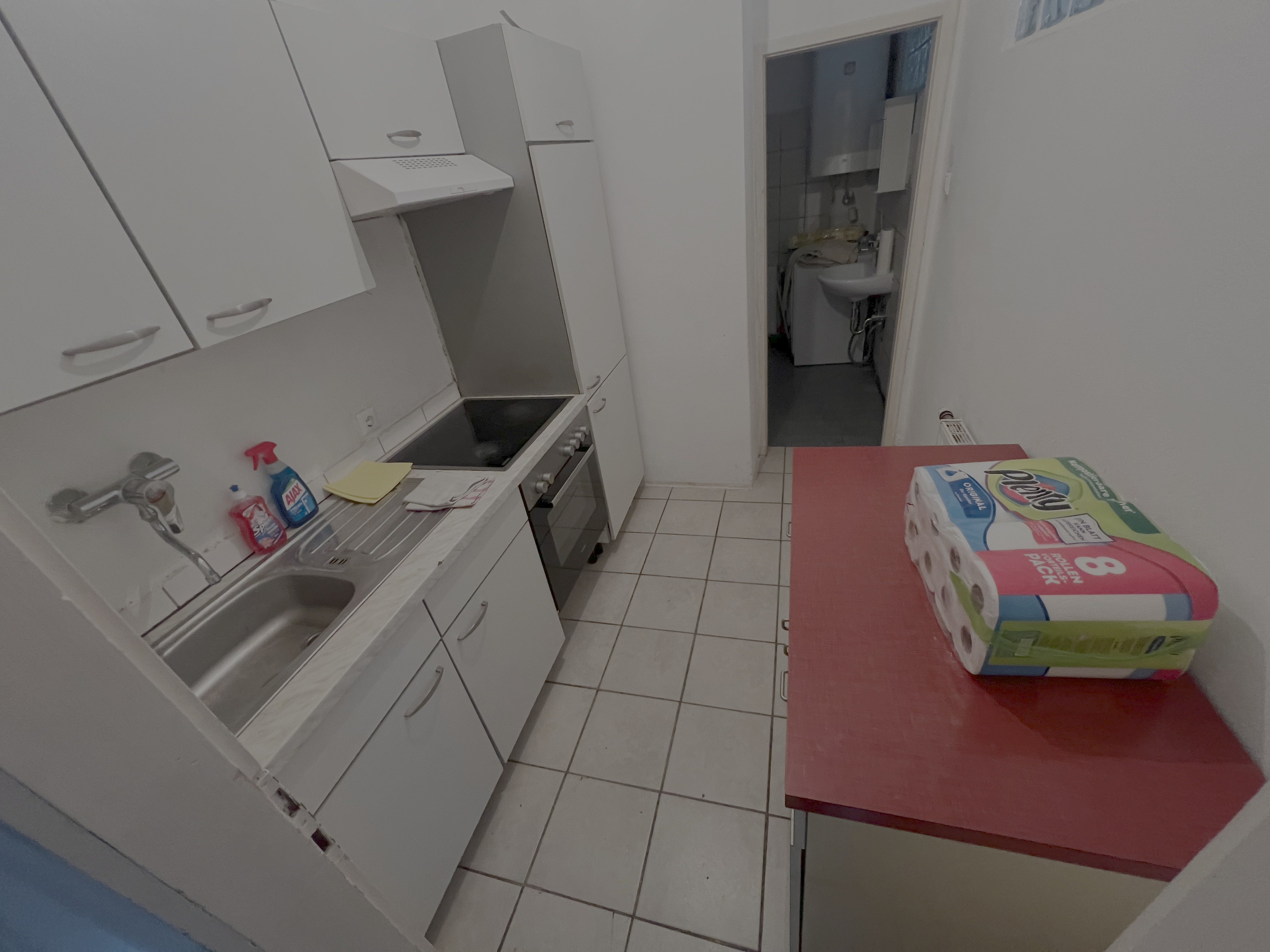 MonteurZimmer: Küche - Monteur-Arbeiter Wohnung in Gewerbe-und Industriegebiet Nähe