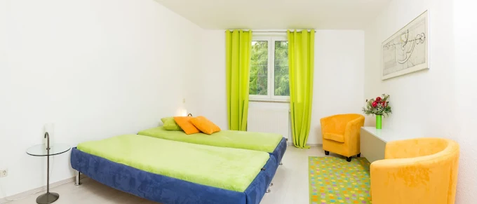 Monteur-Zimmer - Dresden - Apartments Dresden "The Blue House"