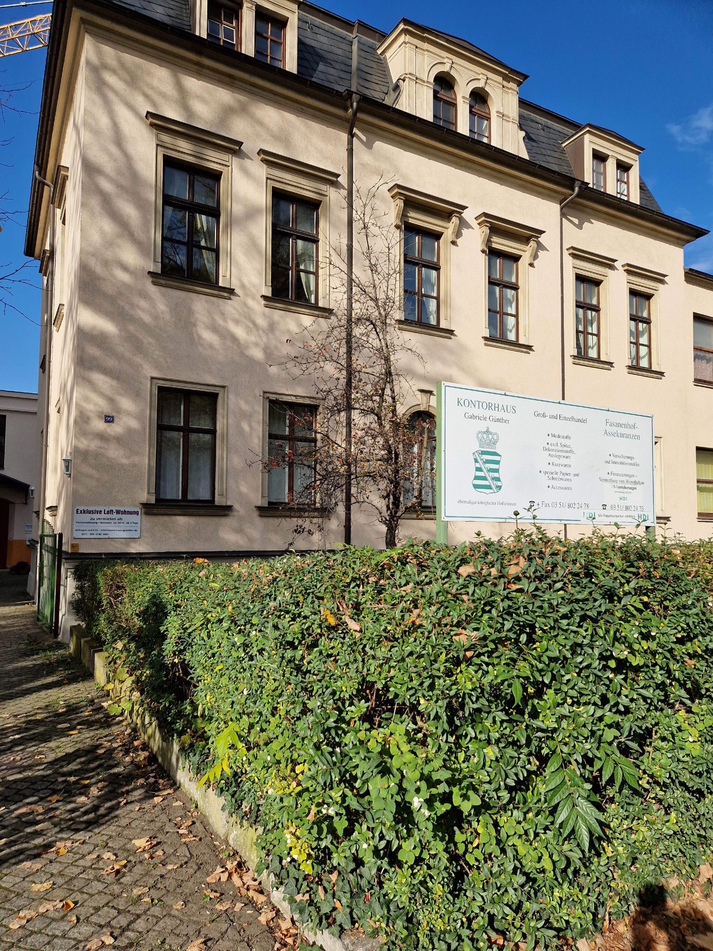 Monteur-Zimmer - Dresden - Wohnen auf Zeit Kontorhaus Gabriele Günther DD-Äußere Neust