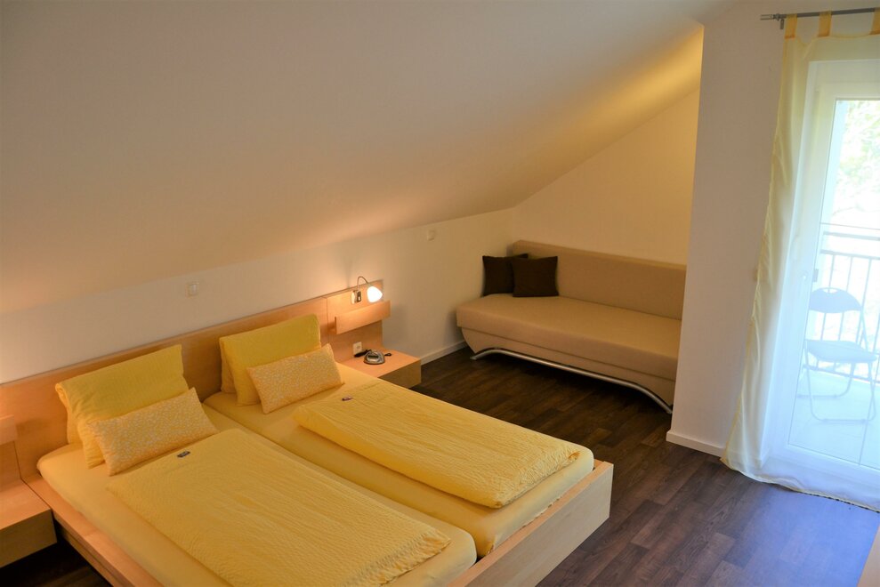 Monteur-Zimmer - Herd - Oberdrosen - Gästehaus Waldblick