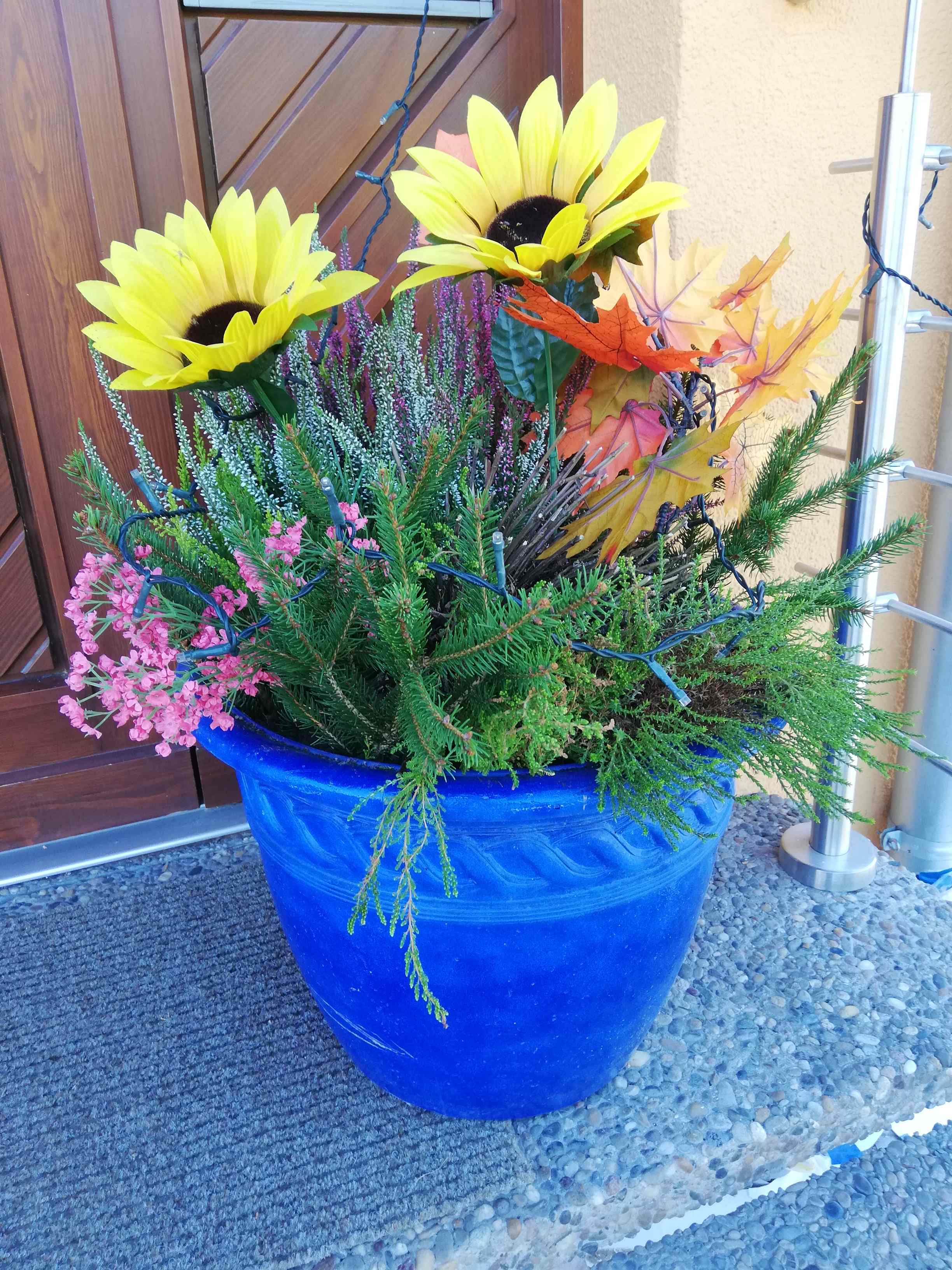 MonteurZimmer: Blumenkübel - Ferienwohnung Heidrun Brand