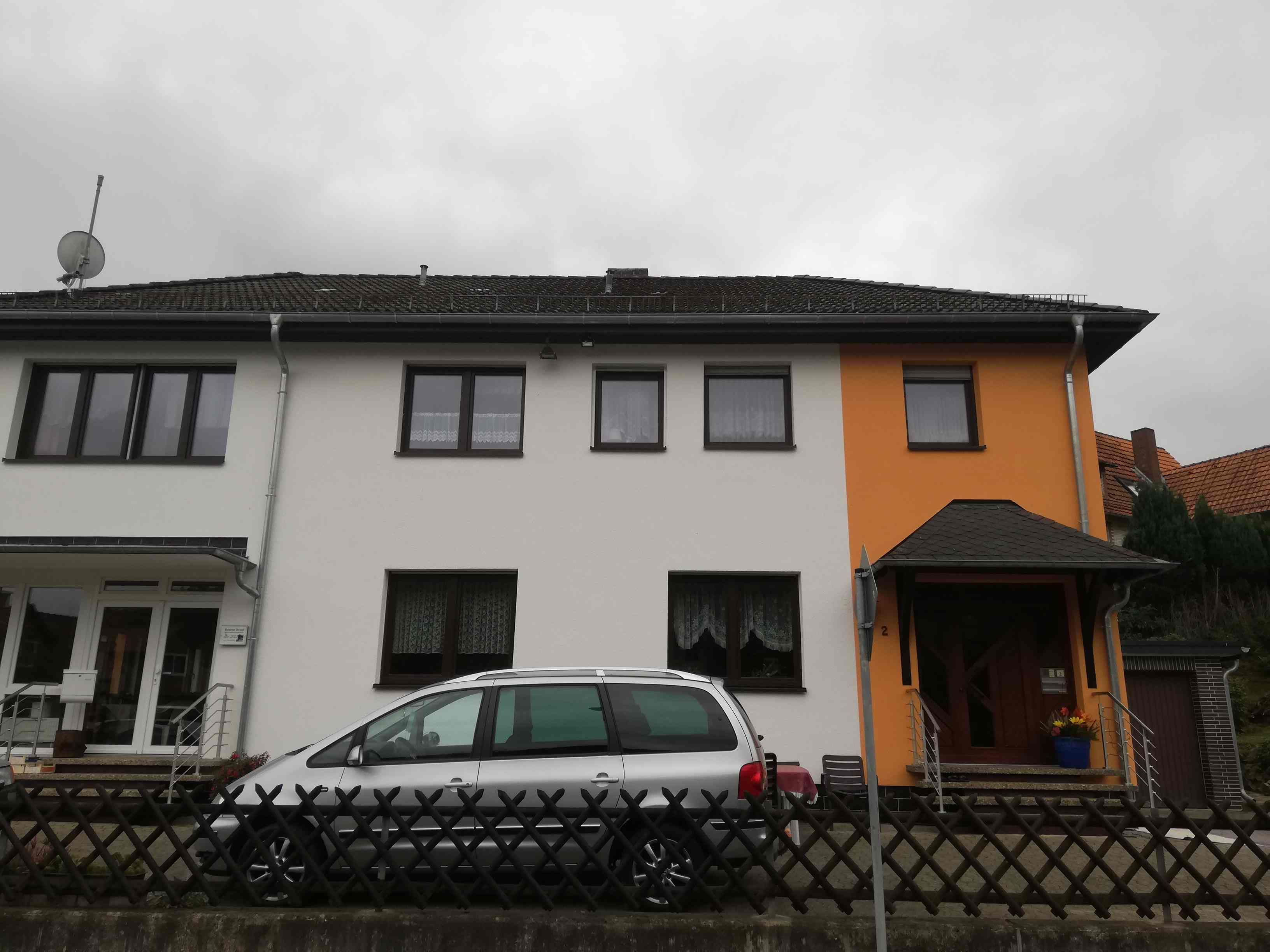 MonteurZimmer: Ansicht von der Stockstraße - Ferienwohnung Heidrun Brand