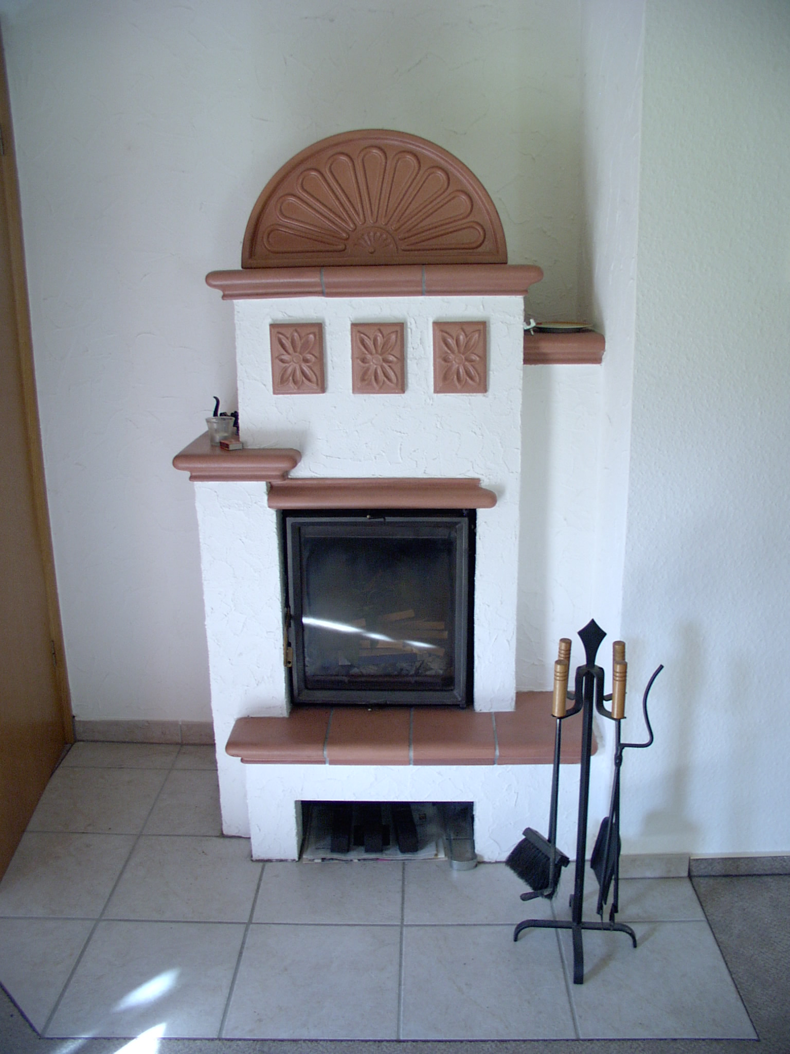 MonteurZimmer: Kaminofen - Ferienwohnung Nadine Brand