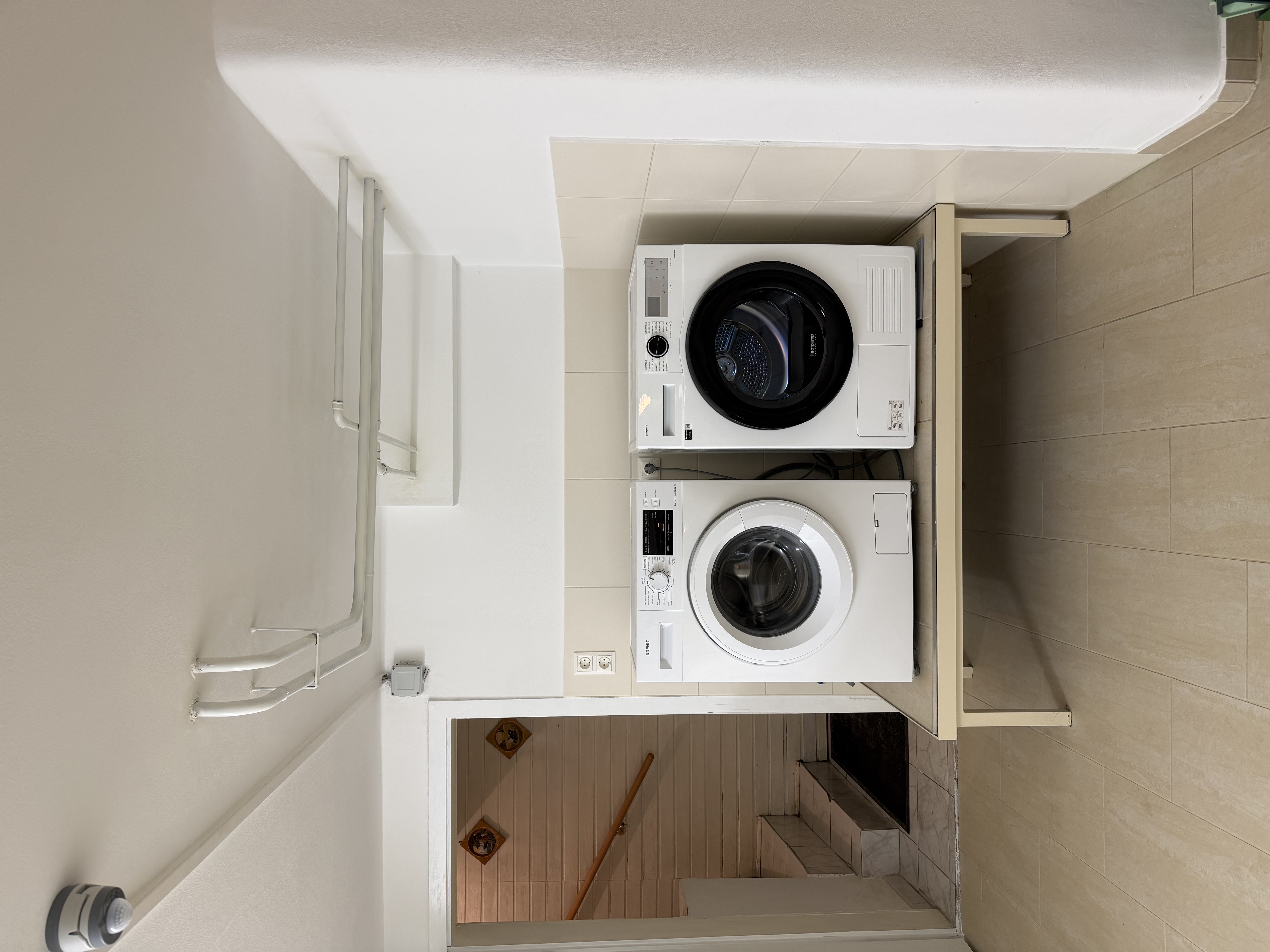 MonteurZimmer: Waschmaschinen und Trockner - Gästehaus Weinburg