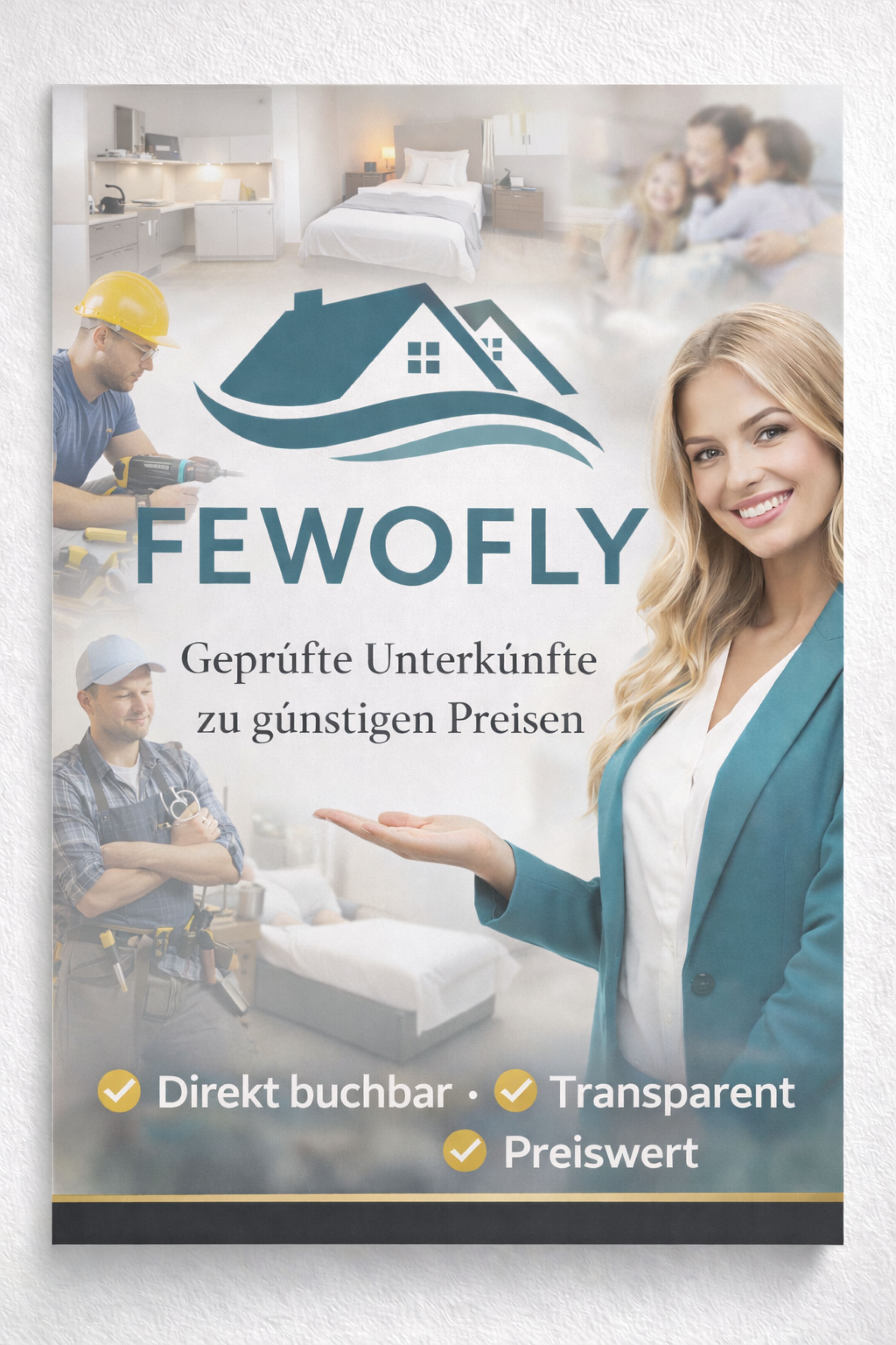 Monteur-Zimmer - Hamburg (Kreis Stormarn) - Fewofly - Wohnungen - Nähe Hamburg City