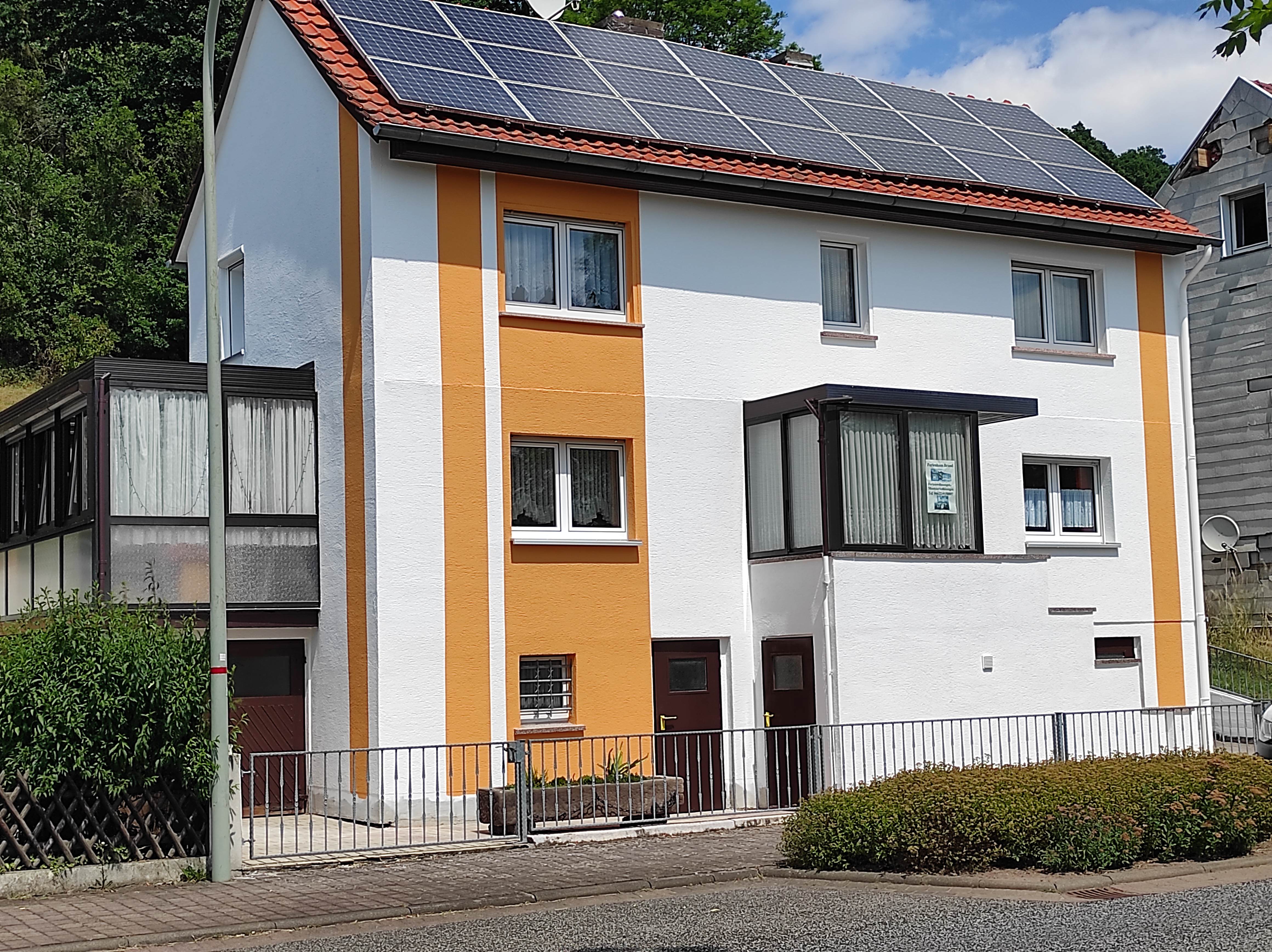 MonteurZimmer: Hausansicht - Ferienhaus Brand