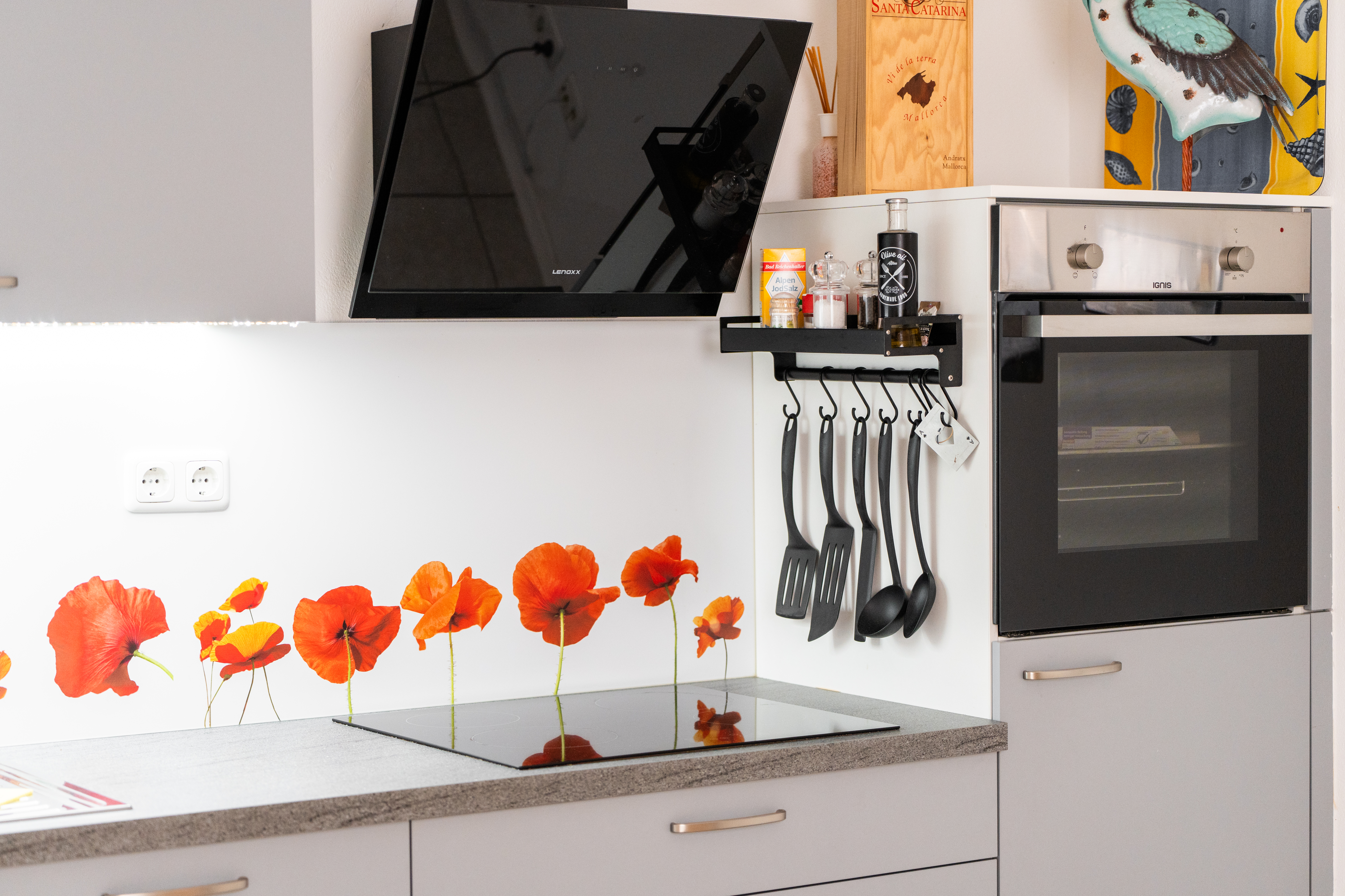 MonteurZimmer: Elektroherd - Ferienwohnung am Wildbach bei Passau