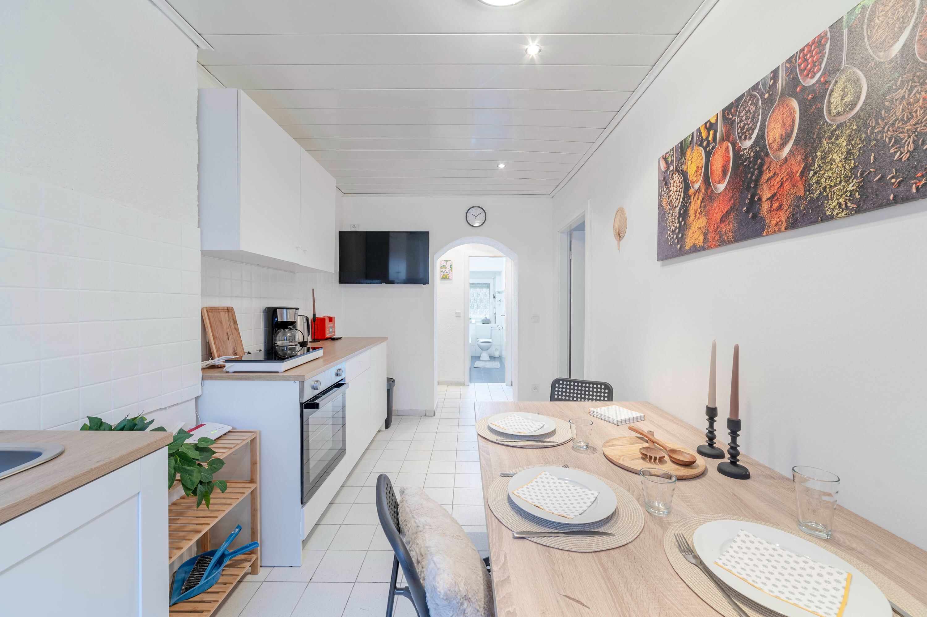 Monteur-Zimmer - Essen - Vita Stays | 4 Personen | Küche | Waschmaschine |