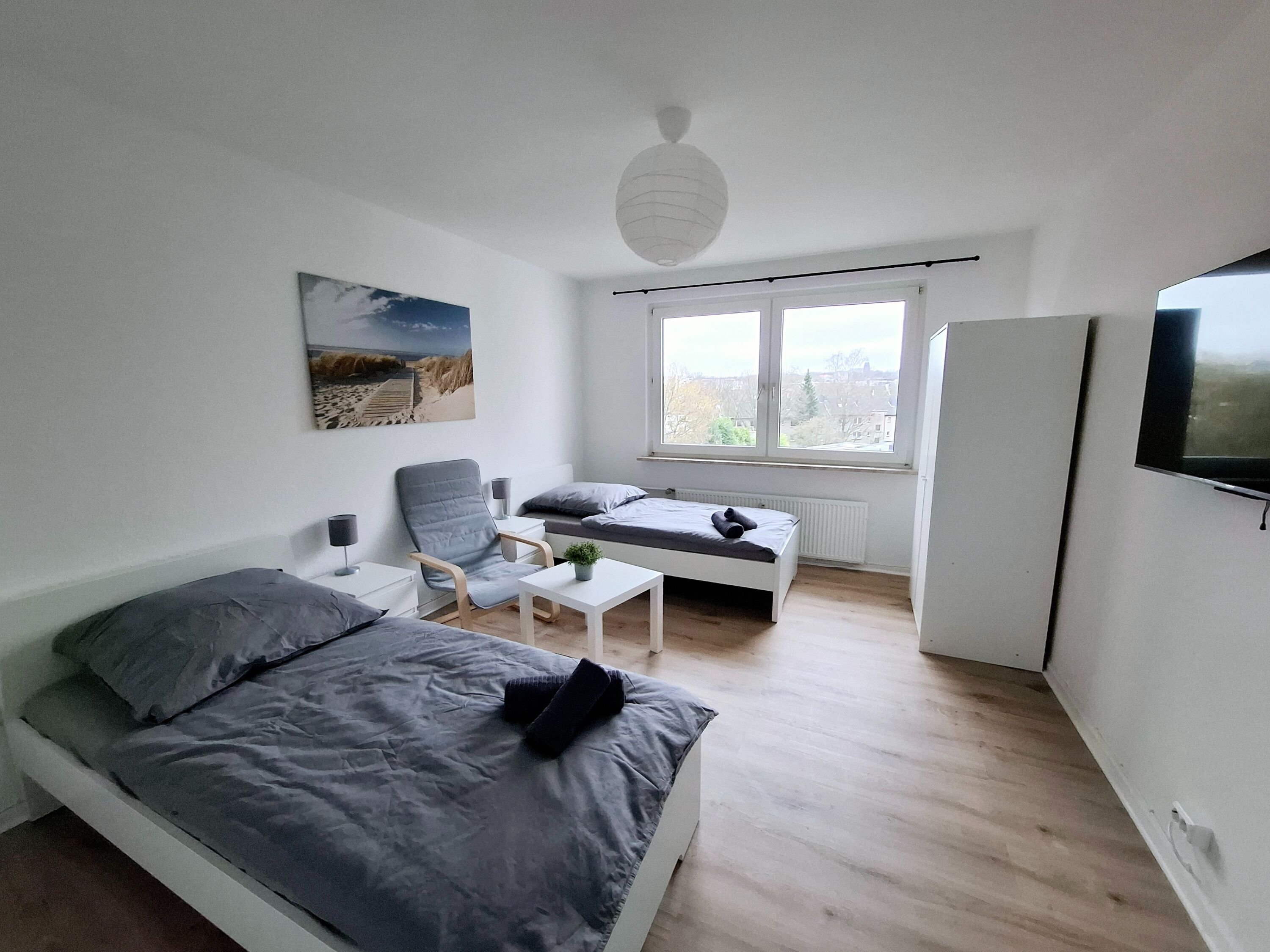 Monteur-Zimmer - Essen - Moderne Wohnung, frisch saniert! Zentrale, aber ruhige Lage!