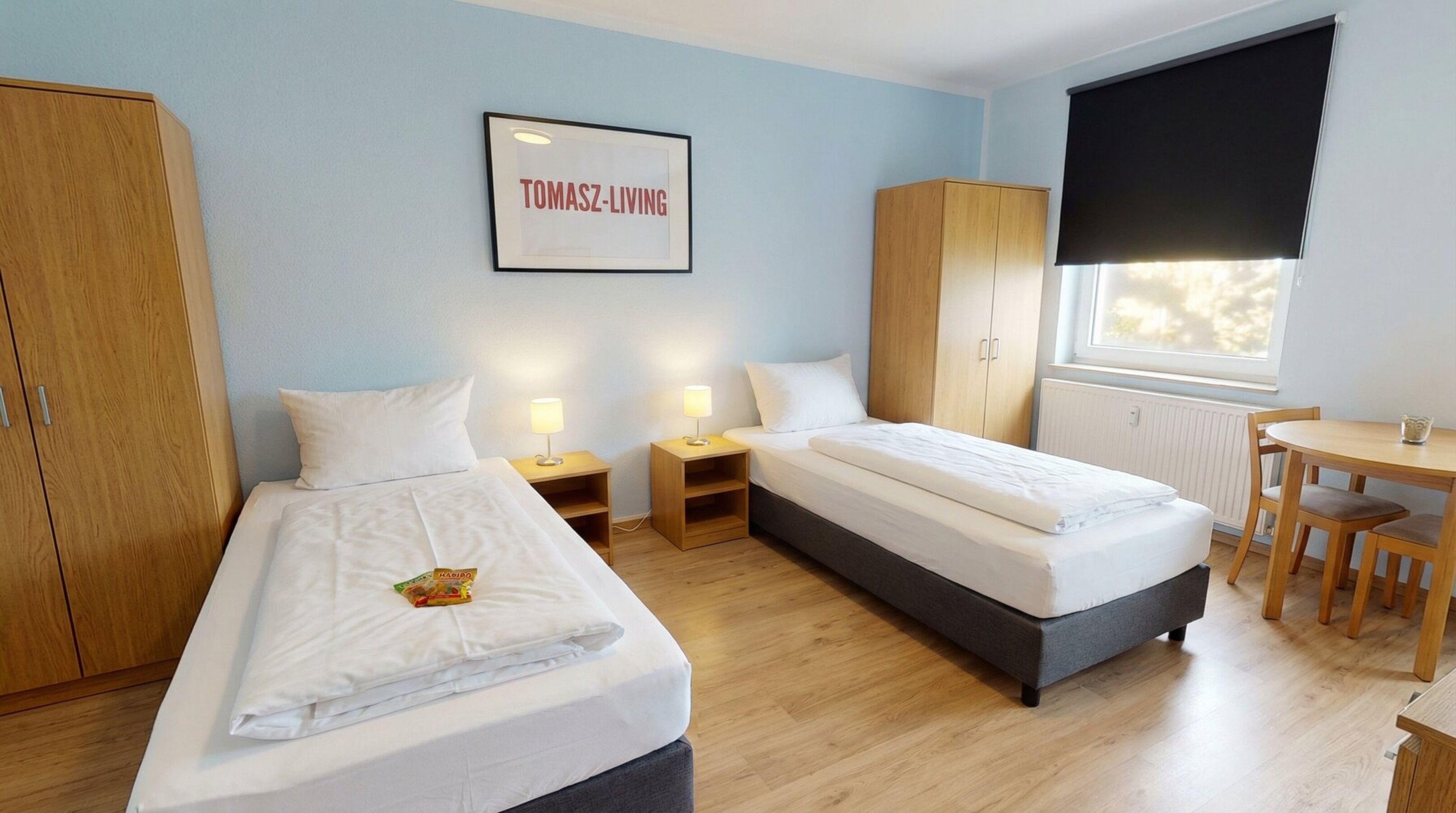 Monteur-Zimmer - Essen - MH10 / TOMASZ-LIVING in ESSEN - Ruhige Zimmer + Kühlschrank