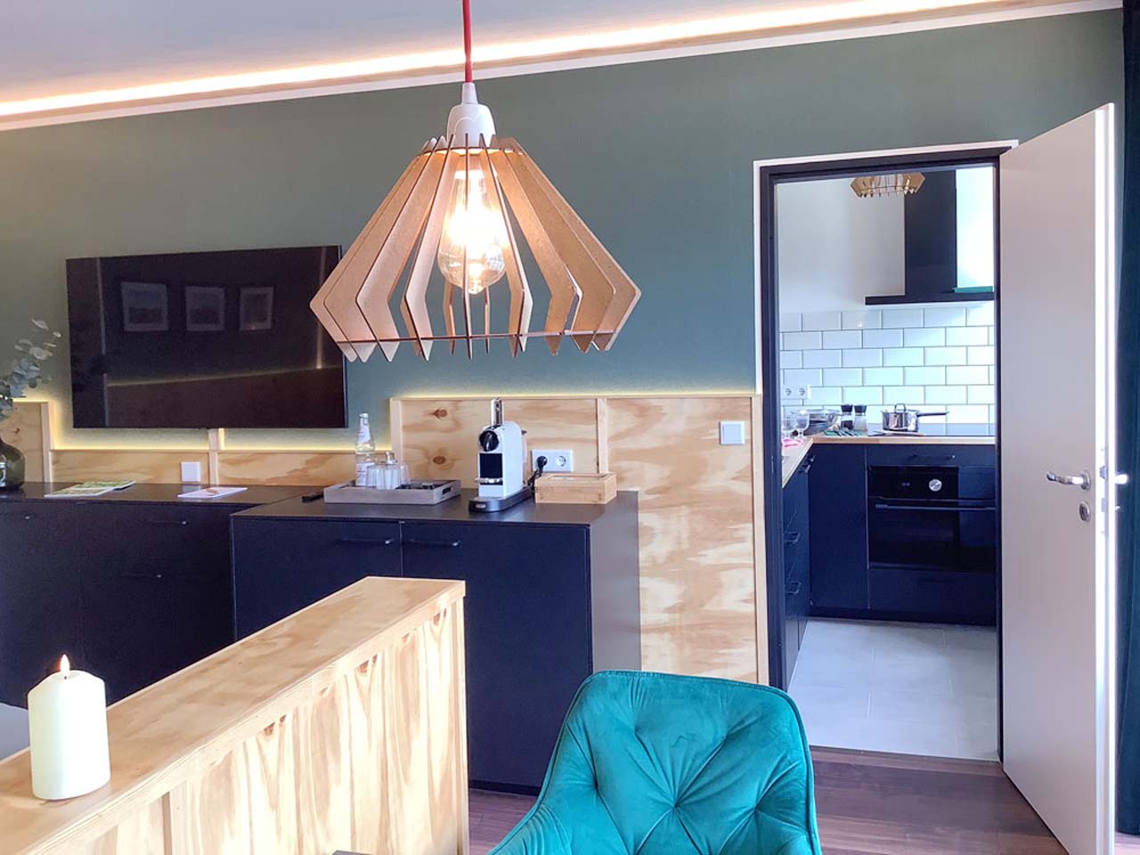 Monteur-Zimmer - Essen - Möblierte Wohnung mit Balkon für 1-2 Personen