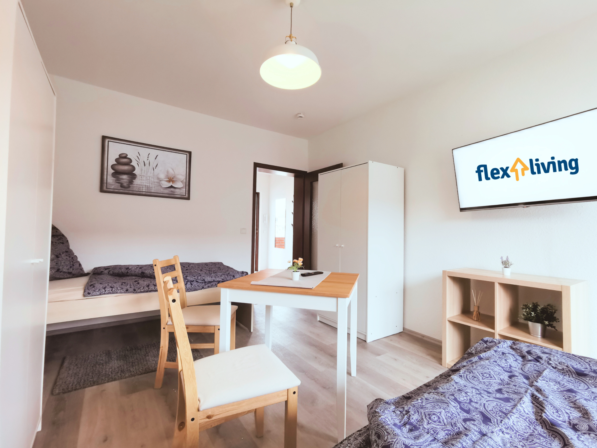 Monteur-Zimmer - Essen - flex living – Monteurwohnungen Oberhausen, Essen, Duisburg