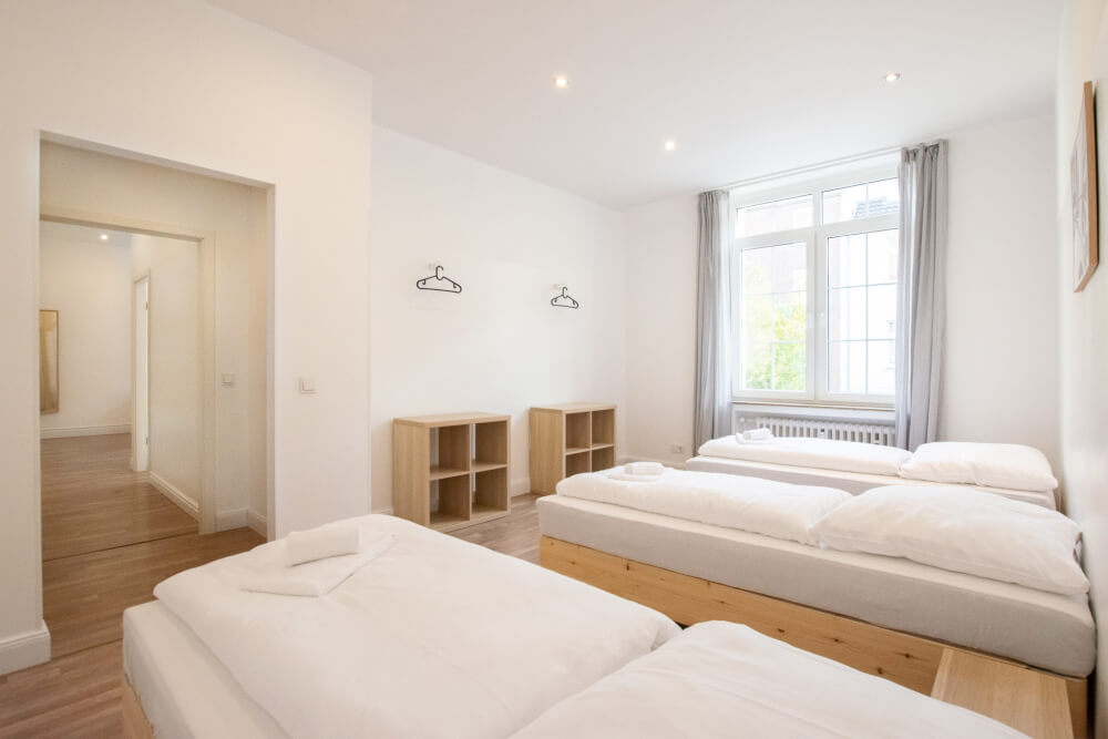 Monteur-Zimmer - Düsseldorf - Monteurwohnung - vollausgestattete Küche, free WLAN Waschmaschine in 40237 Düsseldorf