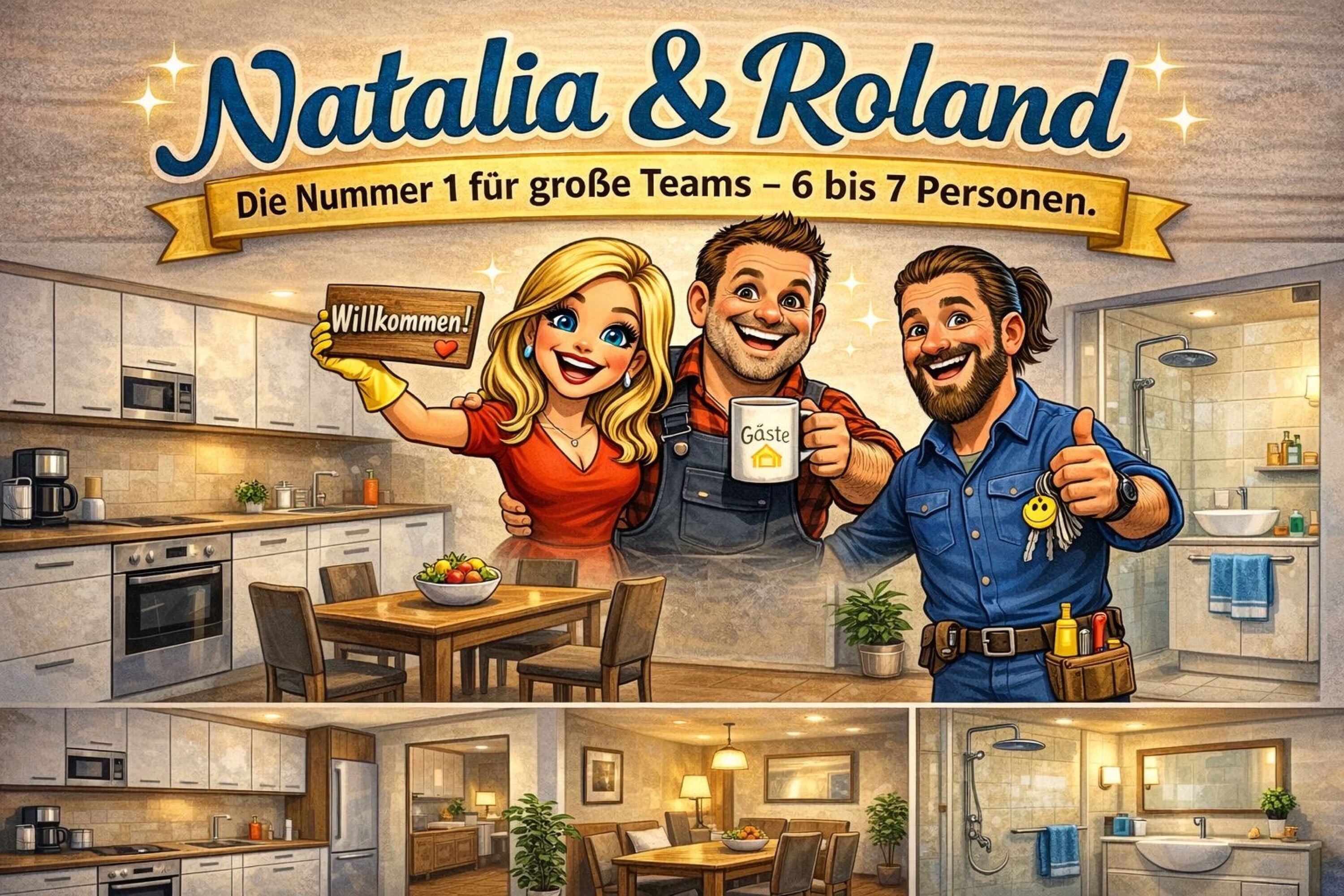 Monteur-Zimmer - Achim (Landkreis Verden) - Komplette Wohnungen für 5/6 Pers. nur an Firmen Bremen