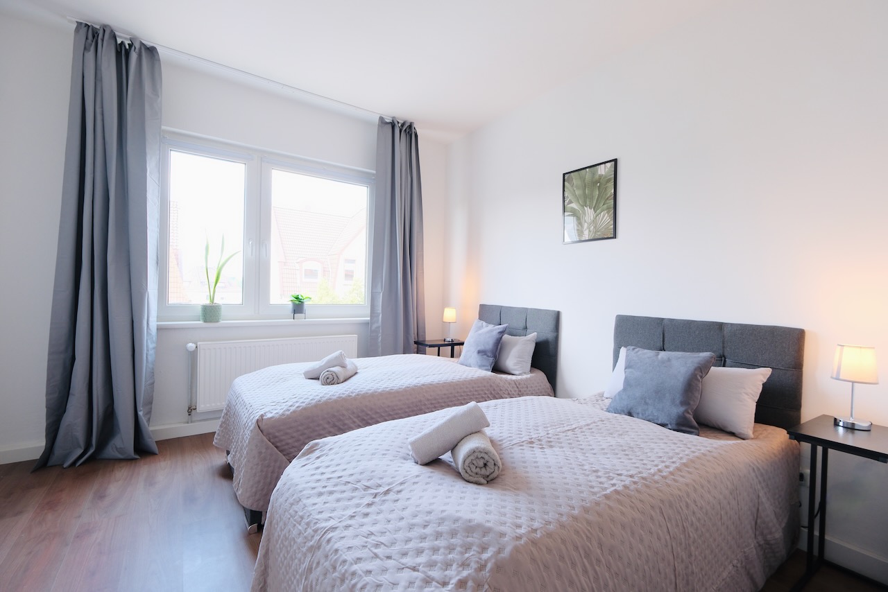 Monteur-Zimmer - Seelze - Modernes Monteurzimmer Seelze 2 Zimmer 4 Betten mit Komfort