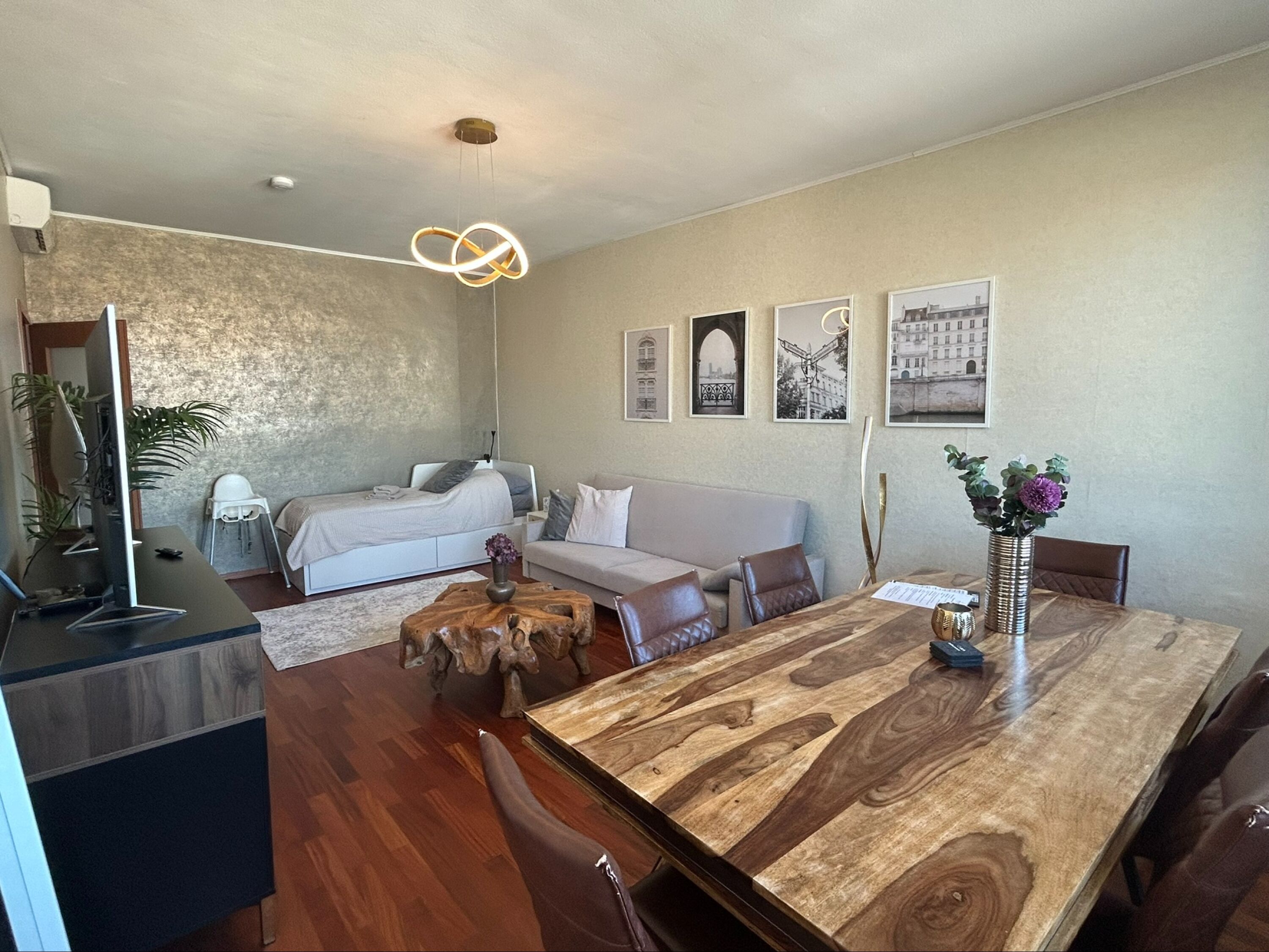 Monteur-Zimmer - Hannover - 3 Zimmer-Balkon-Fahrstuhl-zentral-voll ausgestattet