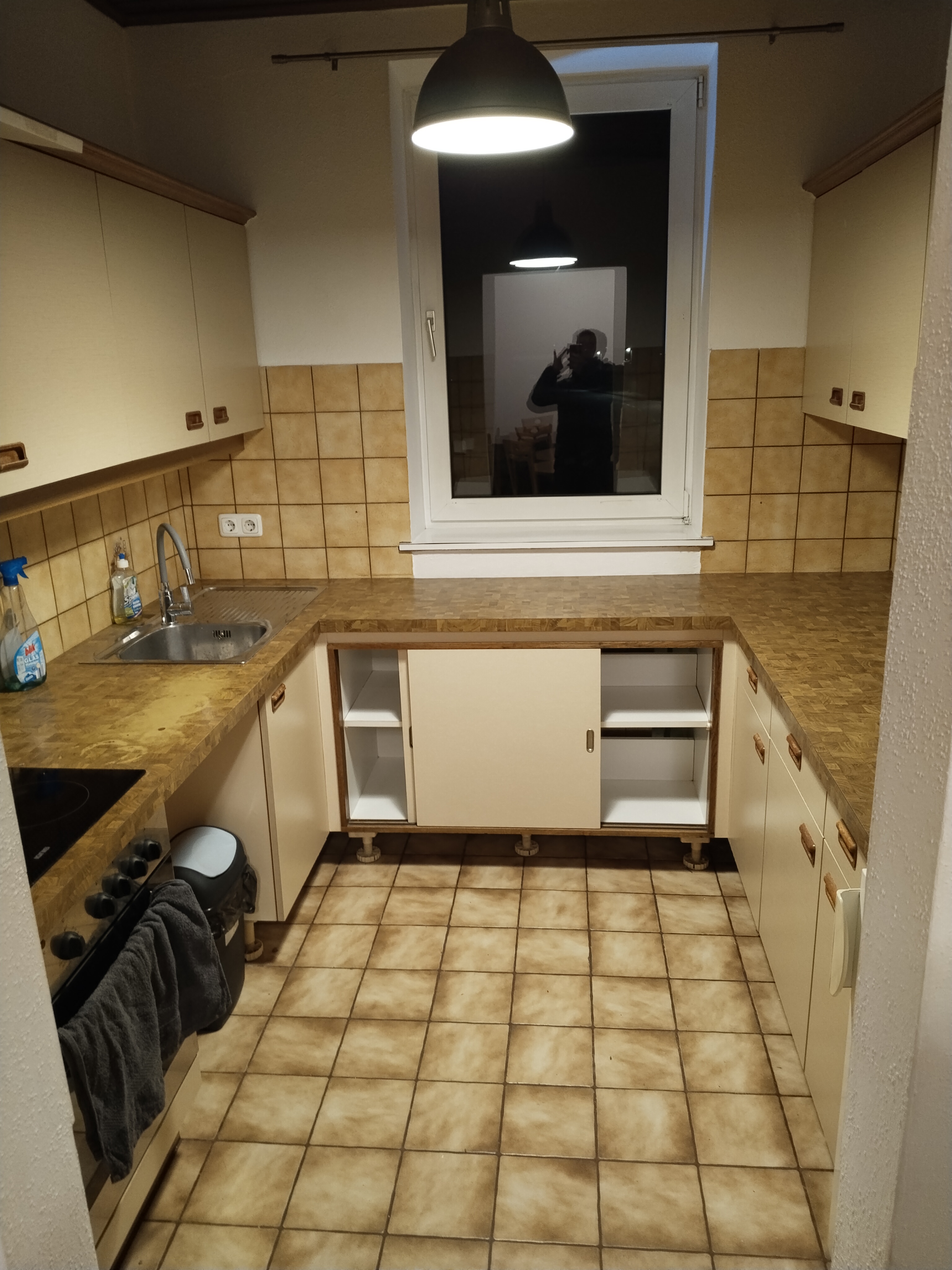 MonteurZimmer: Küche - Apartment with 4rooms