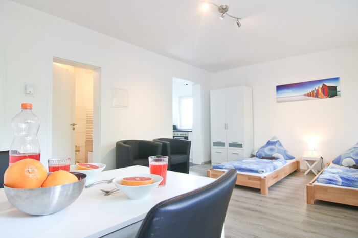 Monteur-Zimmer - Moers - apartmondo Ferienwohnungen