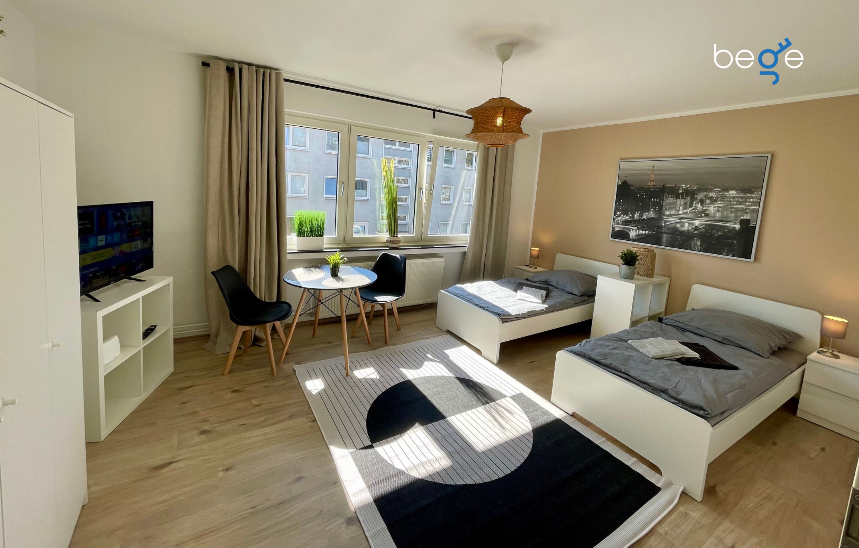 Monteur-Zimmer - Moers - BEGE APARTMENTS | Duisburg | 200+ Apartments | 30+ Standorte