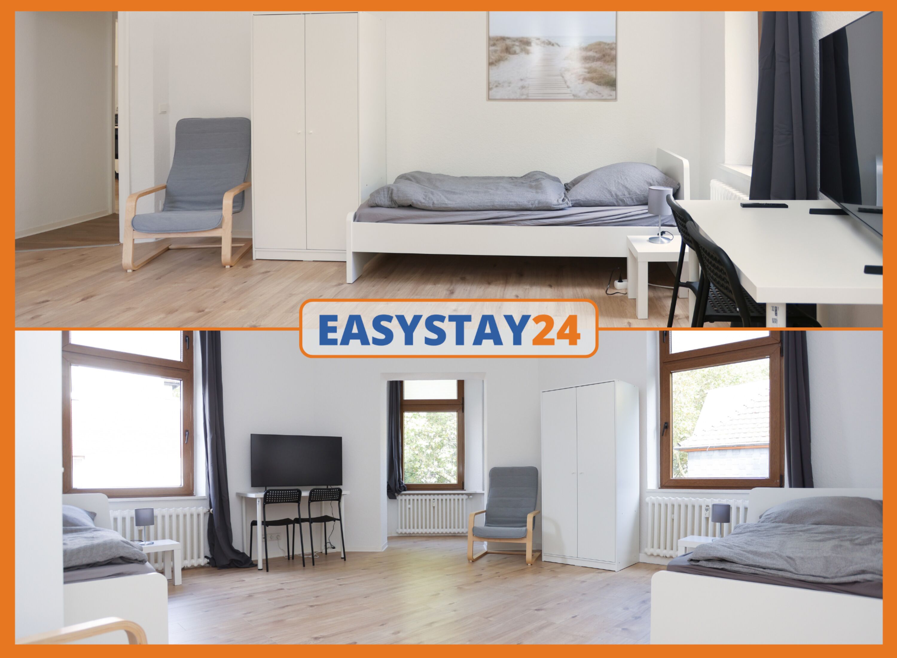 MonteurZimmer: Easystay24 - Monteurwohnungen in Oberhausen - 34+ Wohnungen