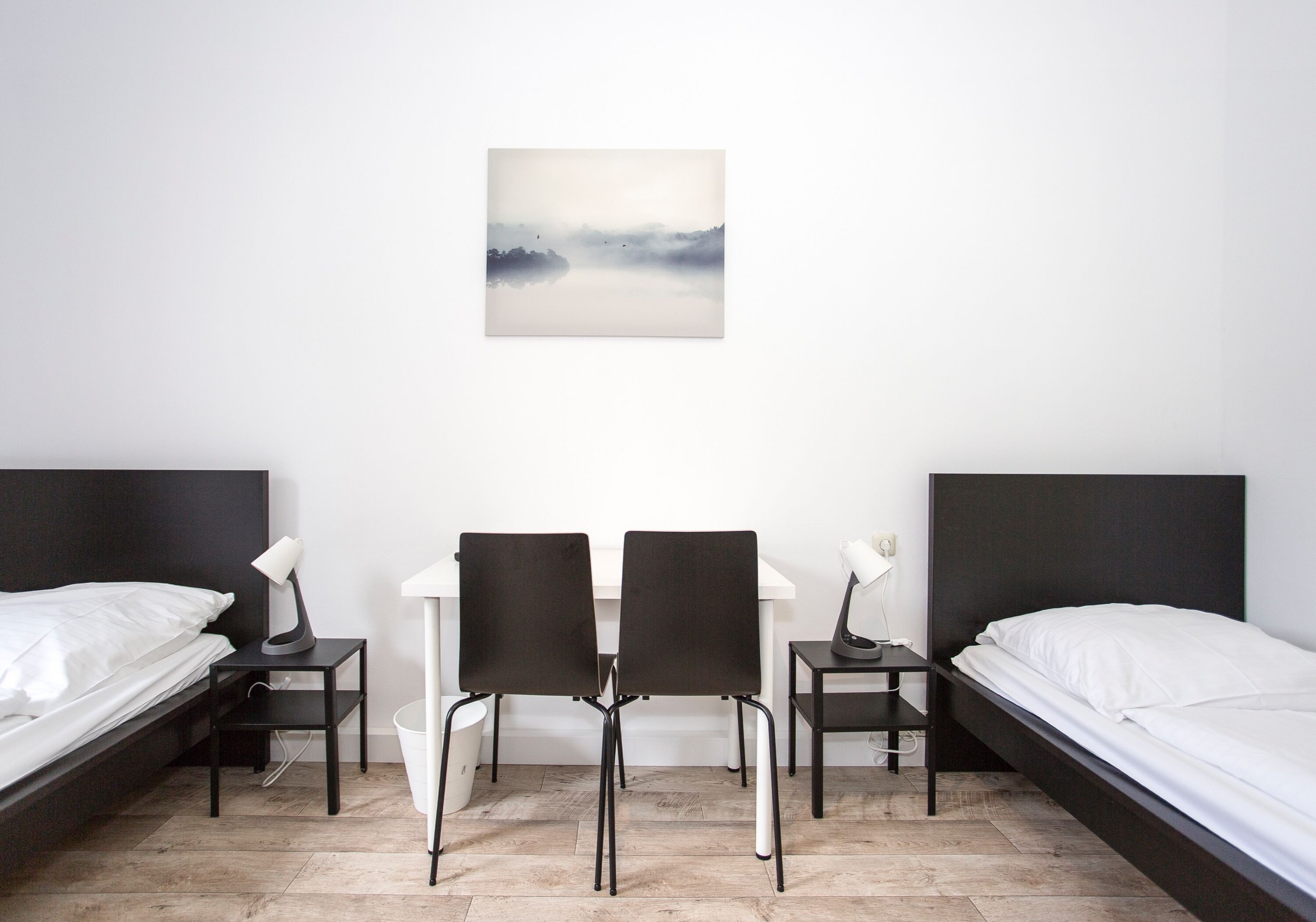 Monteur-Zimmer - Stein bei Nürnberg - 3 Zimmer mit Balkon für 6 Personen, Waschmaschine, Küche, Bad und WLan