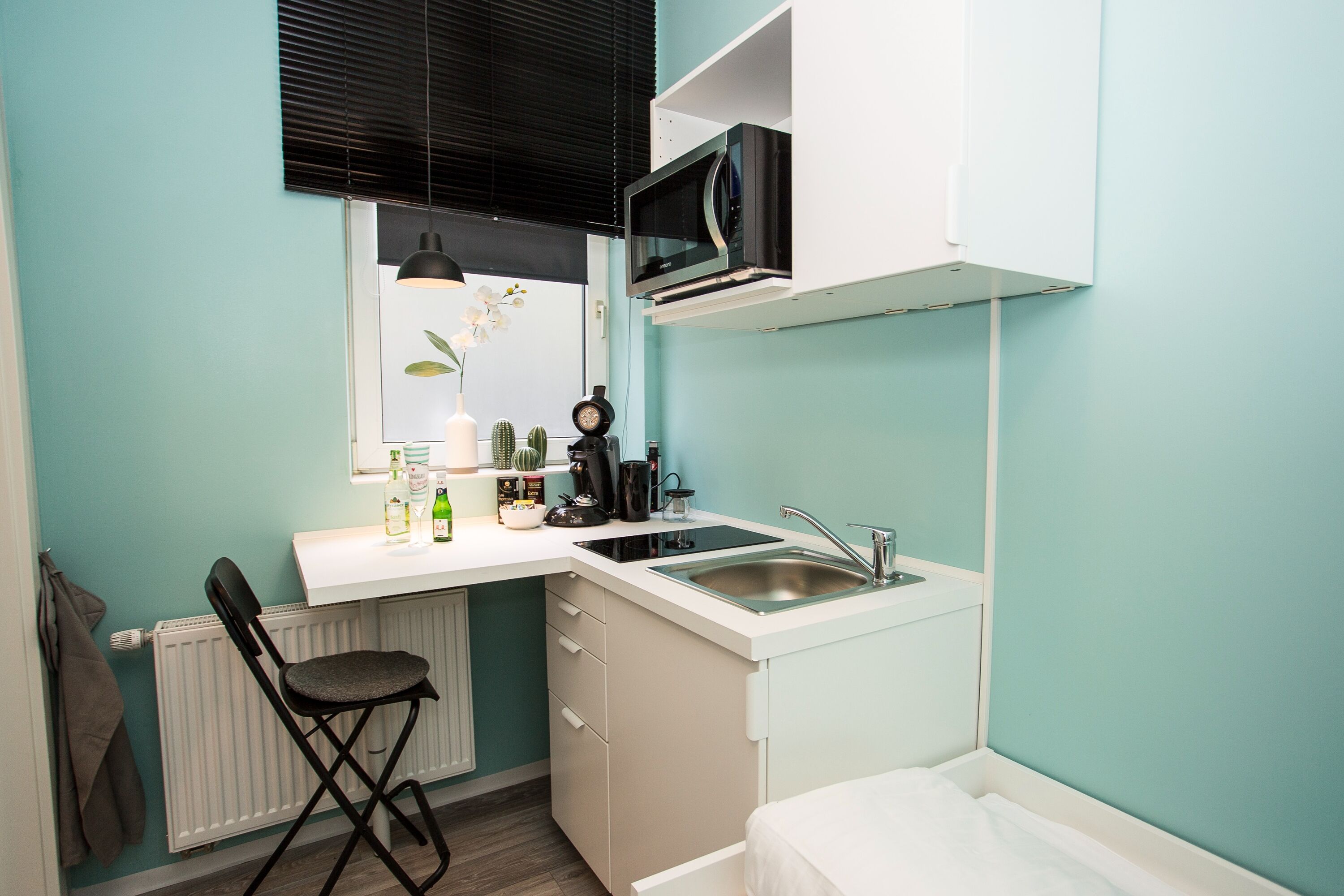 Monteur-Zimmer - Stein bei Nürnberg - 8 Studios mit eigenem Bad, Kitchenette, Waschmaschine, WLan und TV