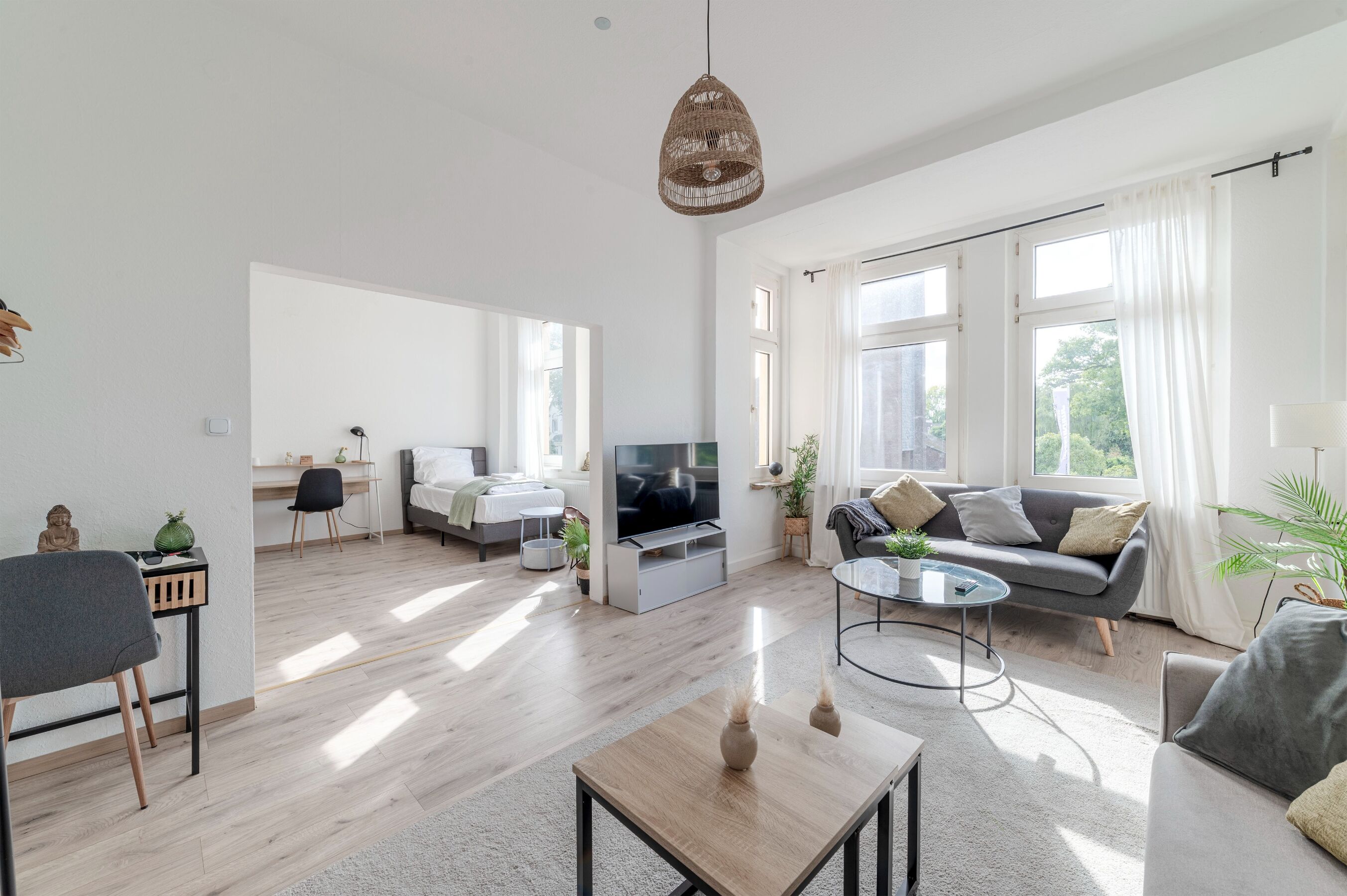 Monteur-Zimmer - Castrop-Rauxel - SpaceStays Apartment für 6